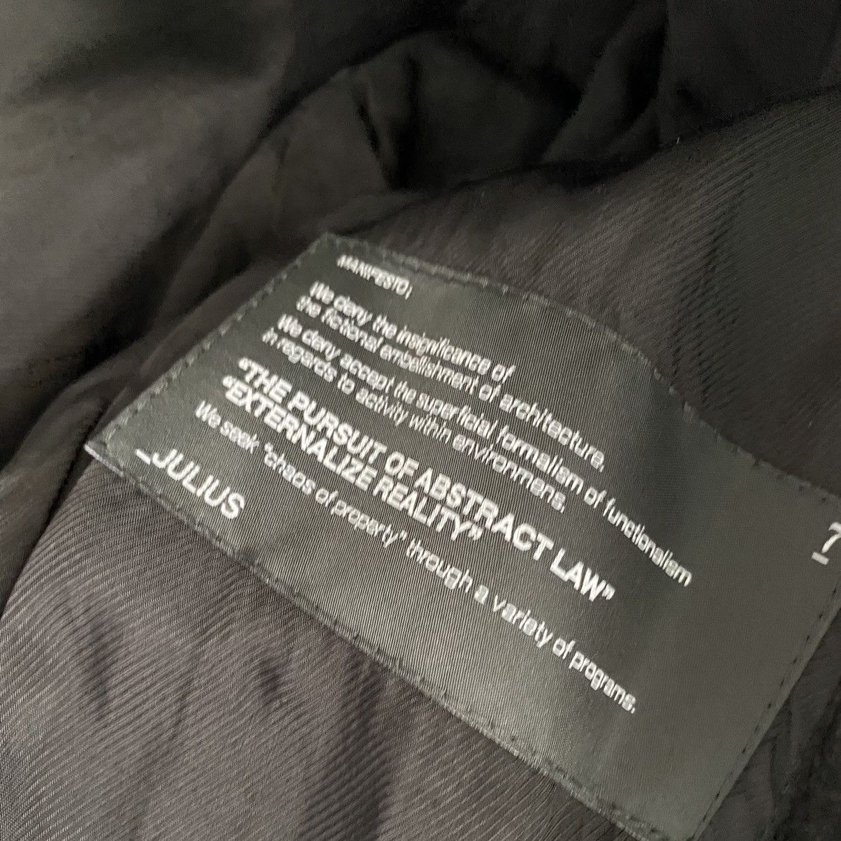 Julius FW13-14 “Crack” Leather Jacket Size US M / EU 48-50 / 2 - 6 Thumbnail