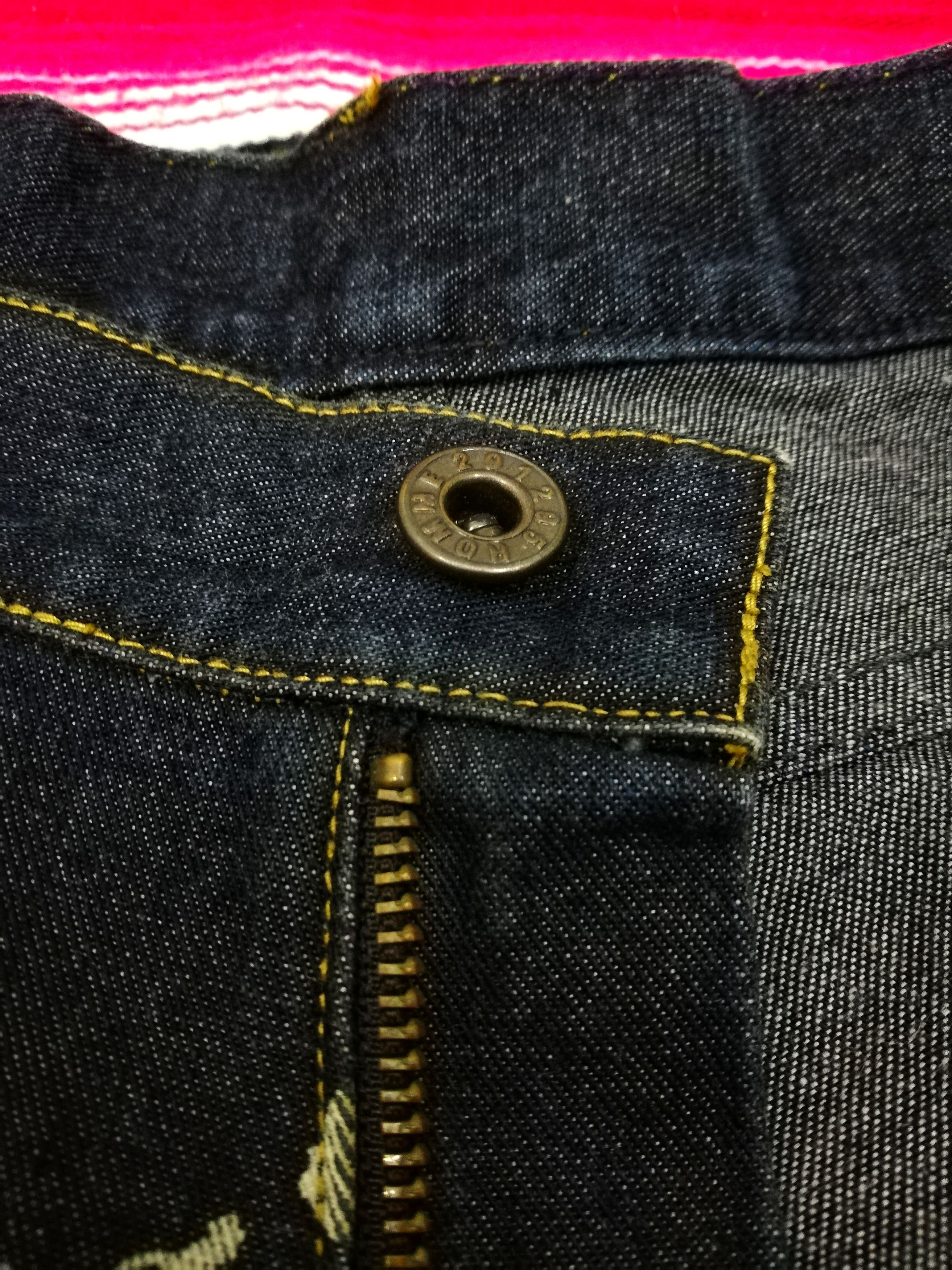 Japanese Brand 🔥291295 Homme Fifth Collection Denim 2000 Painter Jeans Size US 32 / EU 48 - 8 Thumbnail