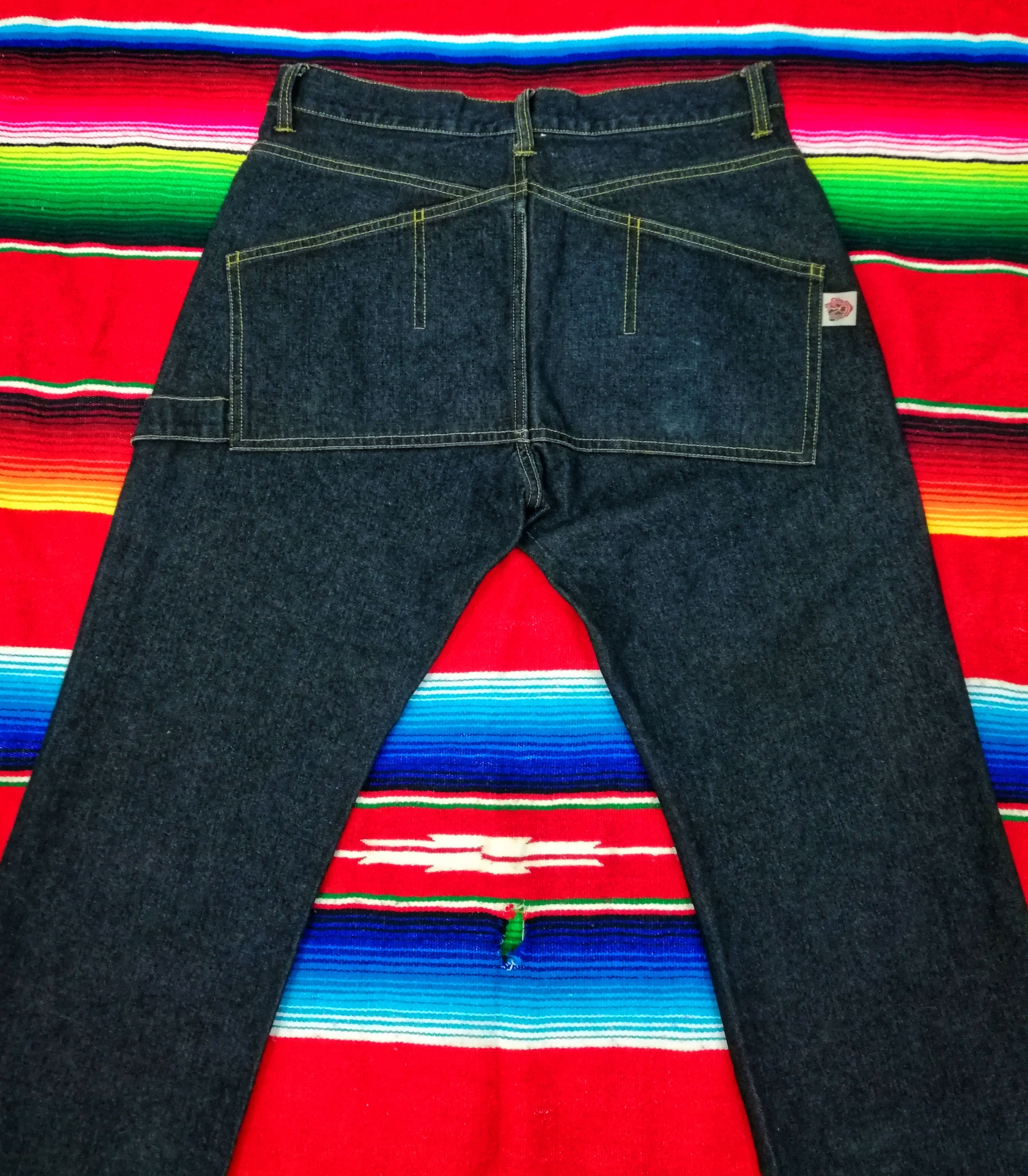 Japanese Brand 🔥291295 Homme Fifth Collection Denim 2000 Painter Jeans Size US 32 / EU 48 - 14 Thumbnail