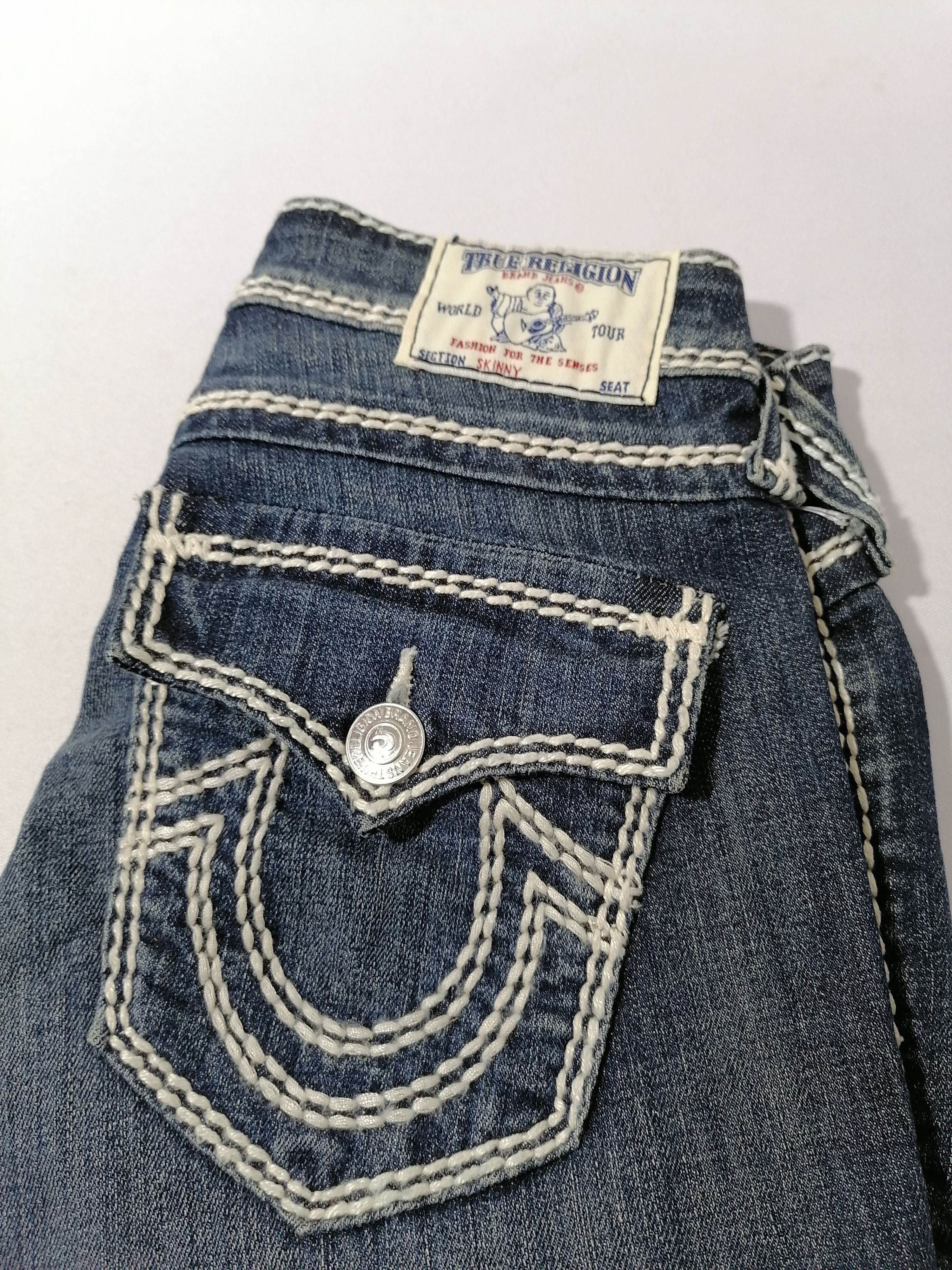 True Religion True Religion Skinny Denim Jeans Size 26" / US 2 / IT 38 - 8 Thumbnail