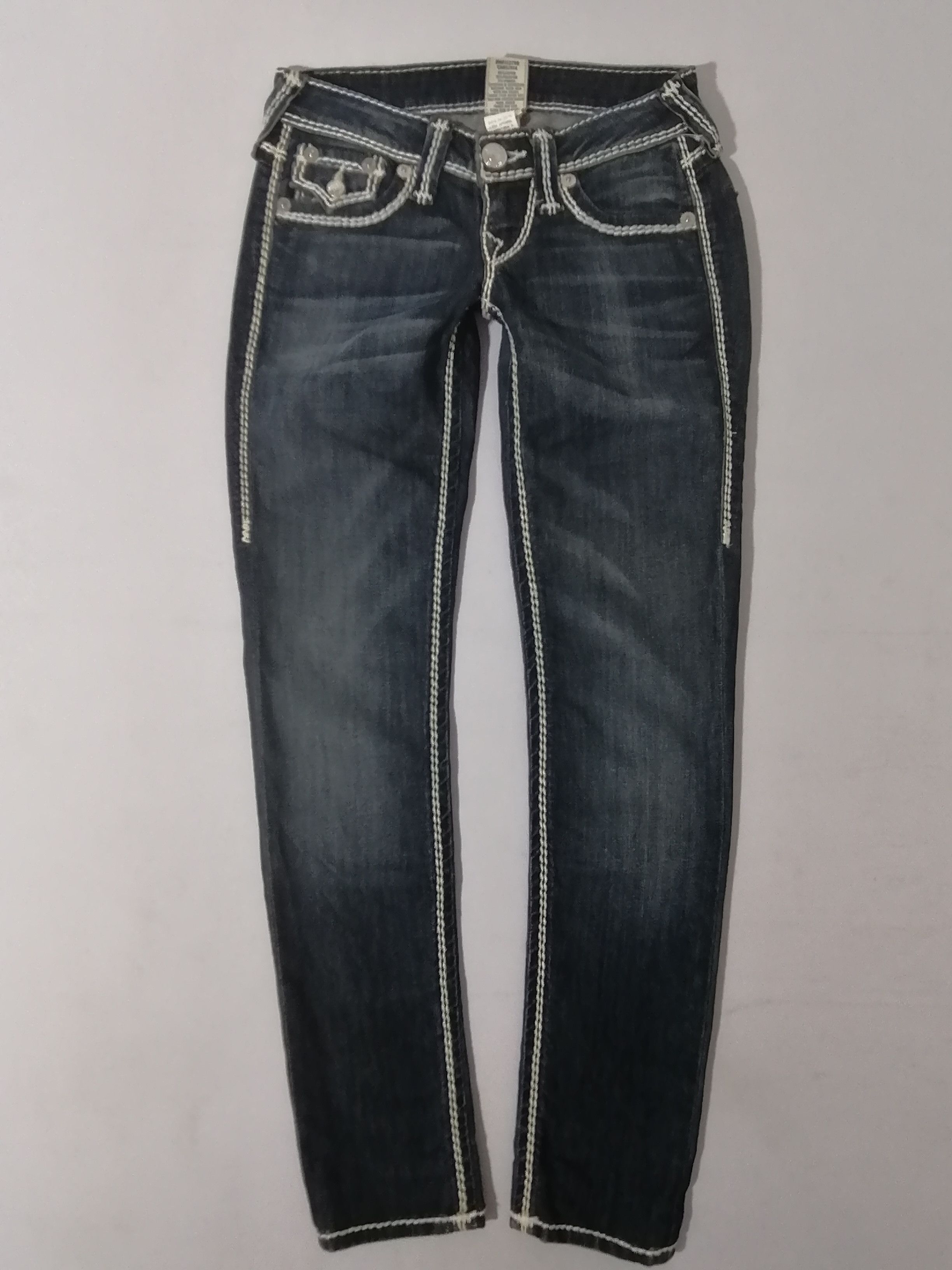 True Religion True Religion Skinny Denim Jeans Size 26" / US 2 / IT 38 - 1 Thumbnail