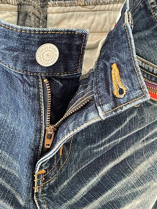 Denime × Vintage Rare Item🔥Genoese Multi zipper Denim Pants Size US 33 - 10 Thumbnail
