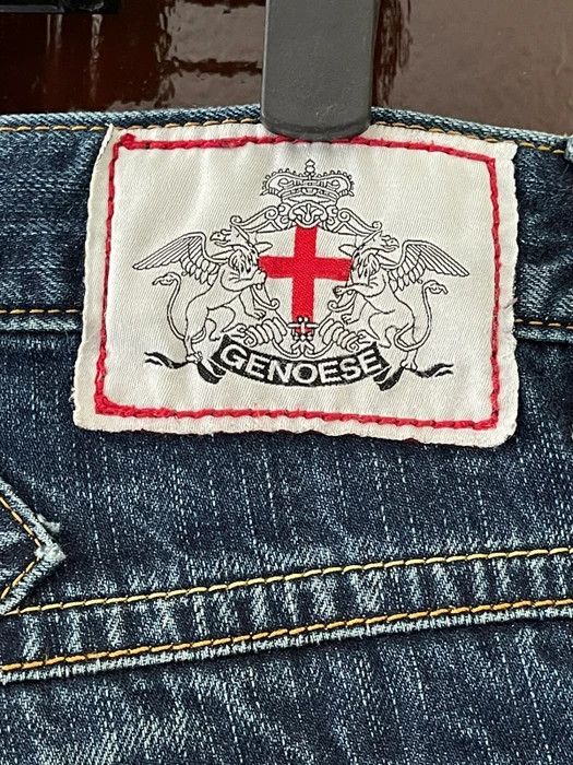 Denime × Vintage Rare Item🔥Genoese Multi zipper Denim Pants Size US 33 - 8 Thumbnail