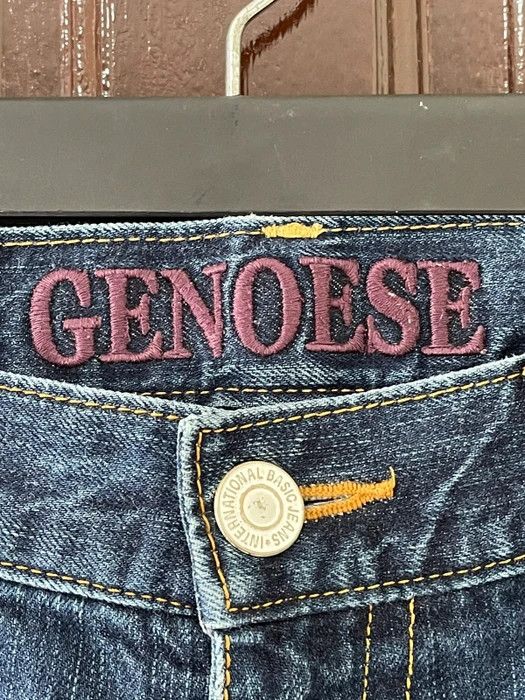 Denime × Vintage Rare Item🔥Genoese Multi zipper Denim Pants Size US 33 - 19 Thumbnail