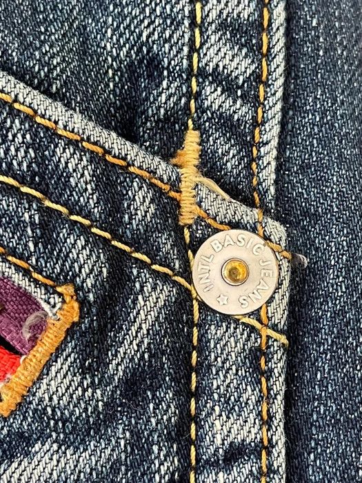 Denime × Vintage Rare Item🔥Genoese Multi zipper Denim Pants Size US 33 - 16 Thumbnail