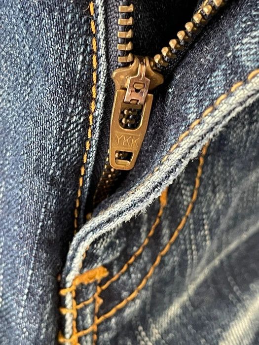 Denime × Vintage Rare Item🔥Genoese Multi zipper Denim Pants Size US 33 - 11 Thumbnail