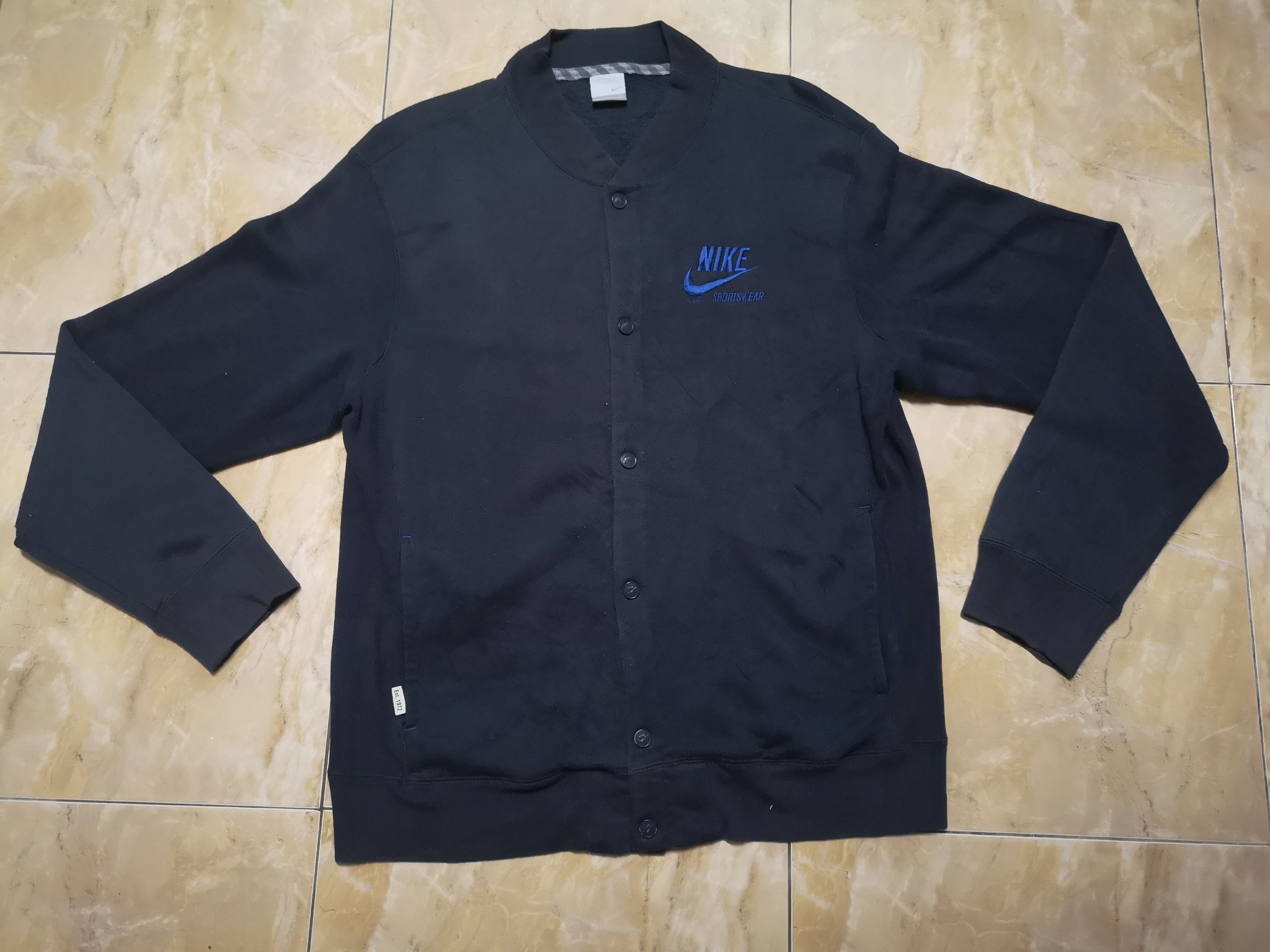 Nike Vintage NIKE Varsity Jacket Size US L / EU 52-54 / 3 - 1 Thumbnail