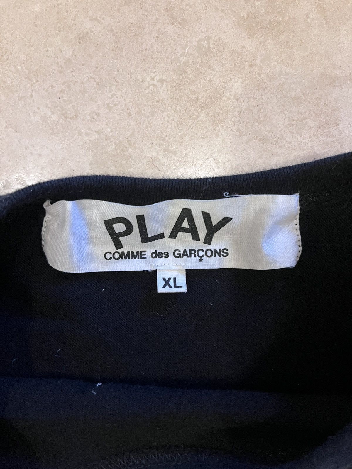 Comme des Garcons PLAY CDG Play White Heart Red Emblem Size US XL / EU 56 / 4 - 4 Thumbnail