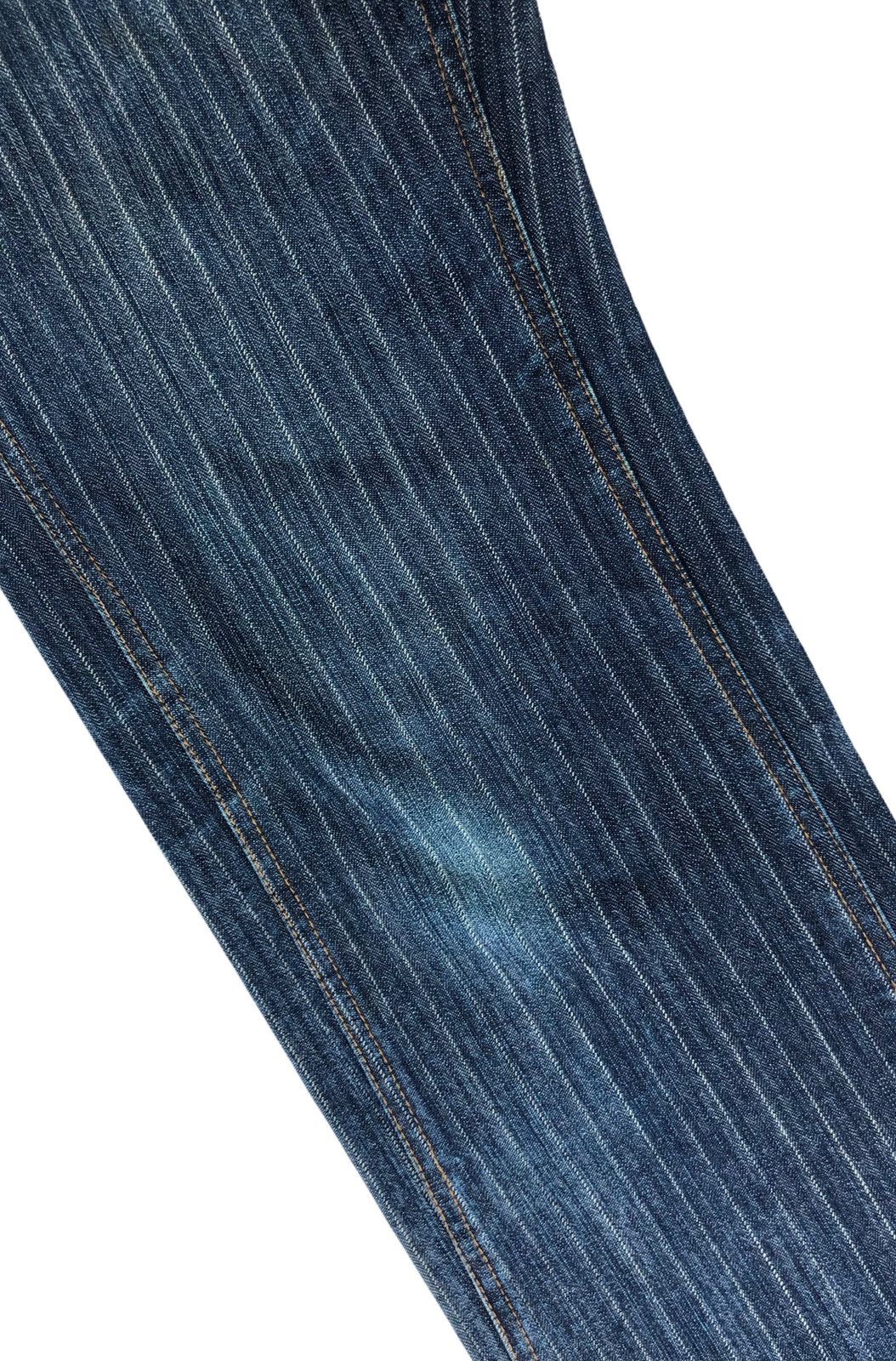 Japanese Brand 🔥Japanese Nicole for Men Stripes Flare Jeans 🔥 Size US 32 / EU 48 - 7 Thumbnail