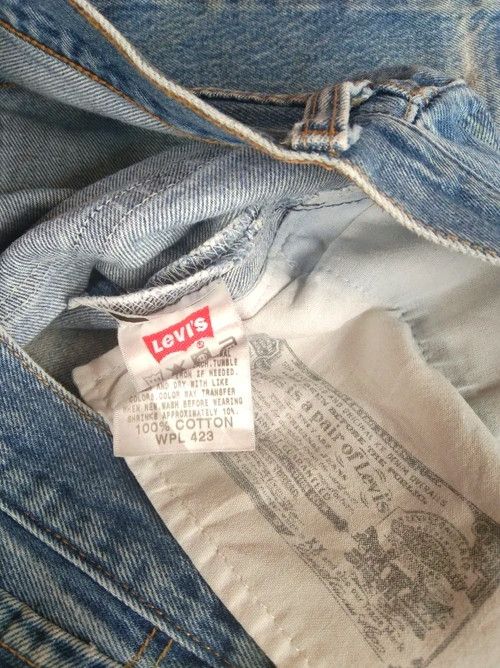 Levi's Vintage Levi's 501 Mud Wash Distressed Jeans 34x32 Size US 34 / EU 50 - 11 Thumbnail
