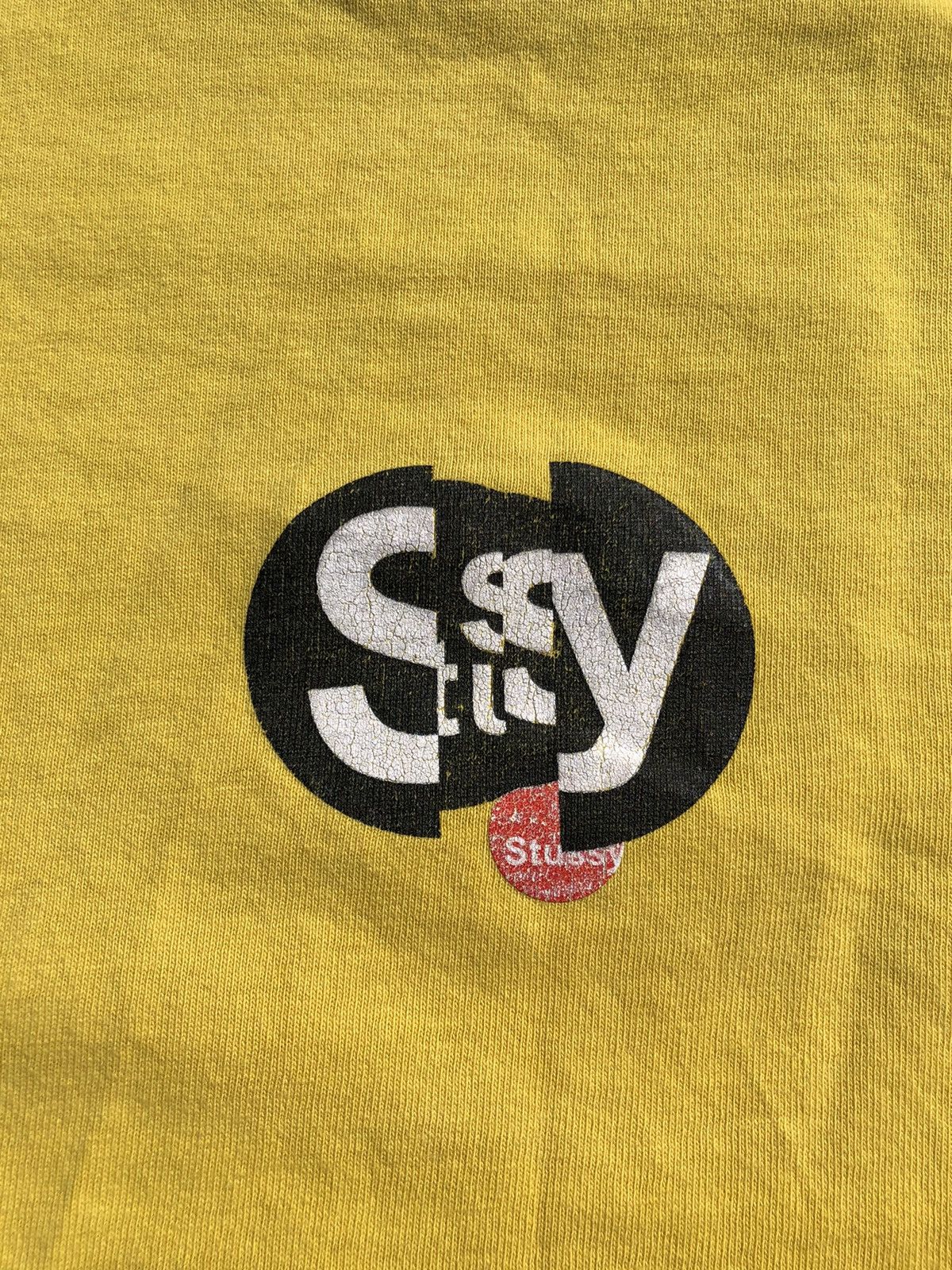 Stussy Vintage 90s Stussy Big Logo Made USA t-shirt Size US L / EU 52-54 / 3 - 4 Thumbnail