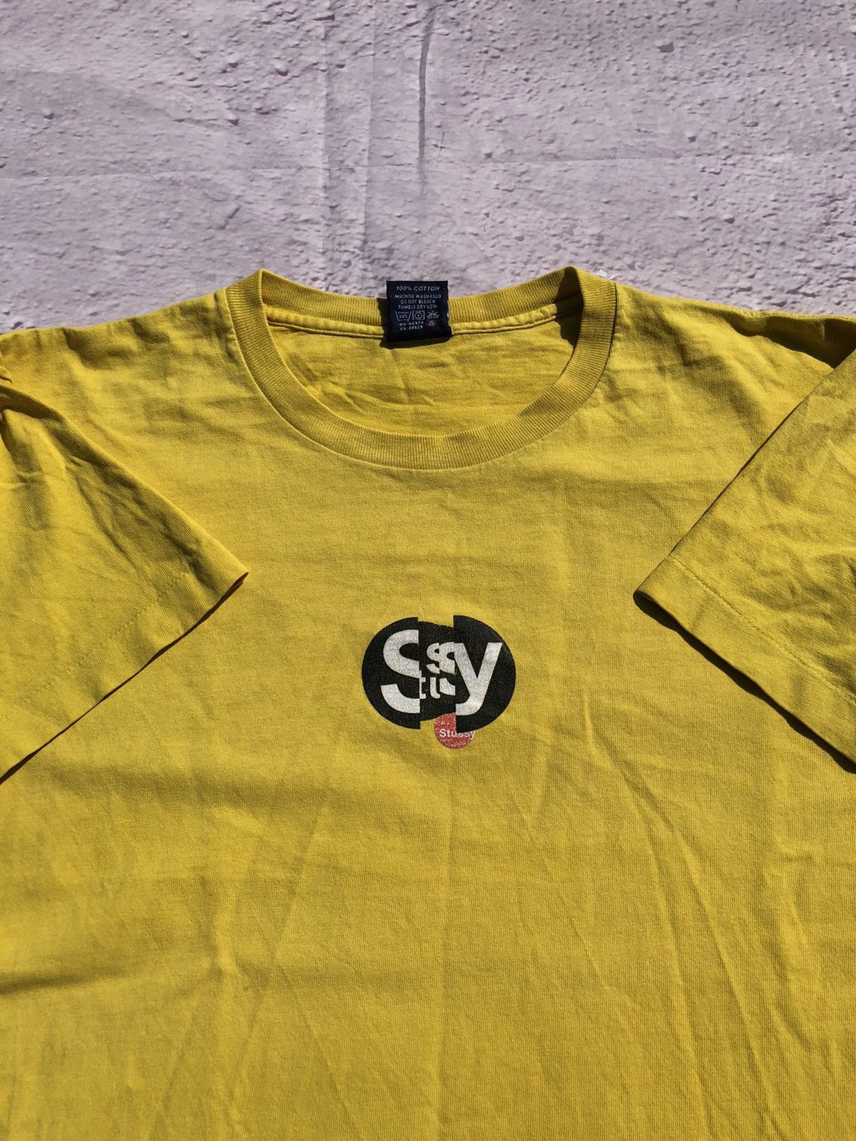 Stussy Vintage 90s Stussy Big Logo Made USA t-shirt Size US L / EU 52-54 / 3 - 3 Thumbnail