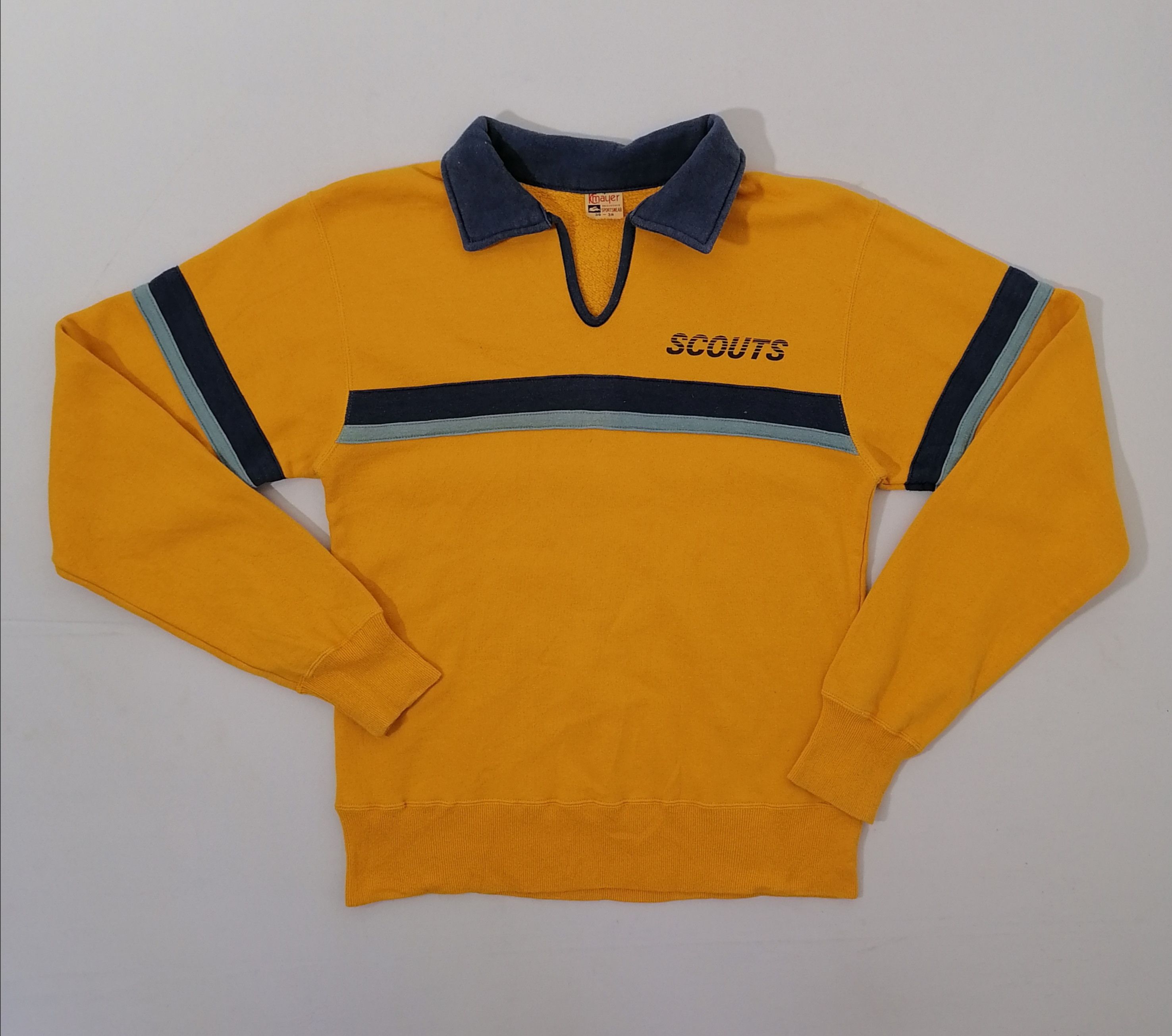 Vintage Scouts Stripes Longsleeve Collared Size US M / EU 48-50 / 2 - 1 Thumbnail