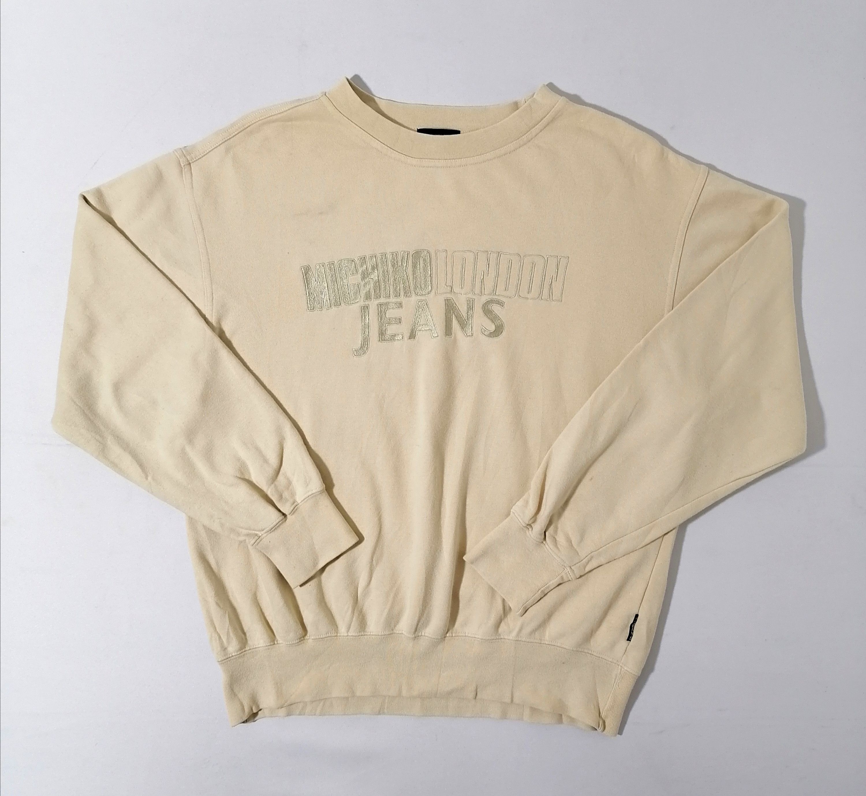 Michiko Koshino London Michiko London Jeans Sweatshirt Size US L / EU 52-54 / 3 - 1 Thumbnail