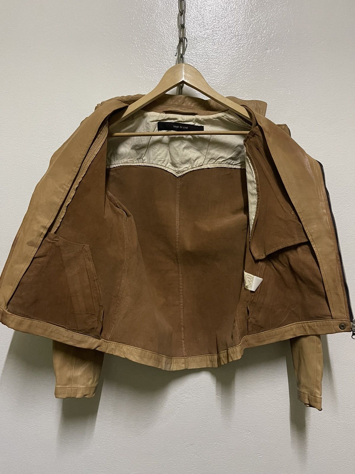 Sage De Cret Sage de Cret Sheep Leather Jacket Size M / US 6-8 / IT 42-44 - 15 Thumbnail