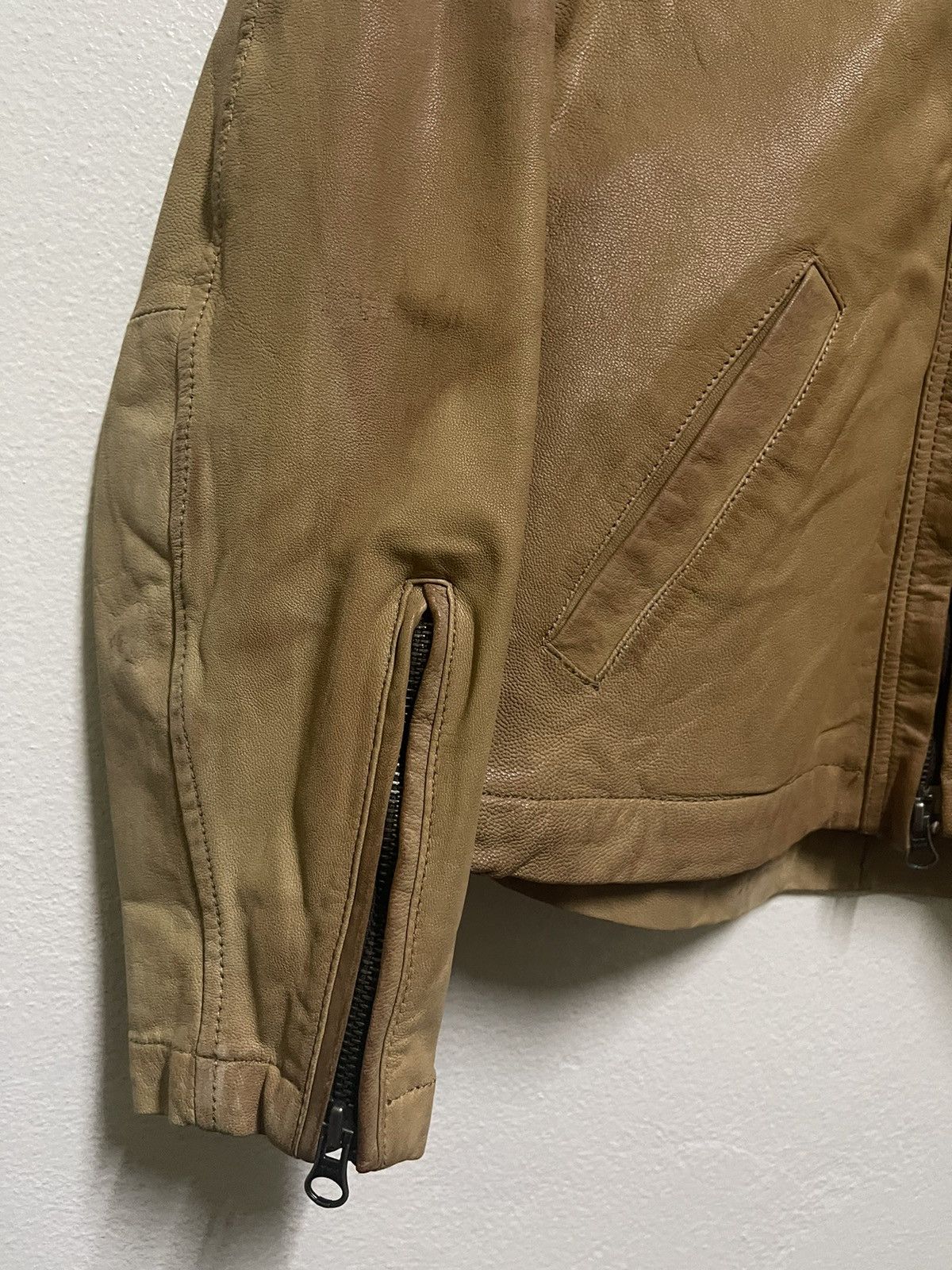 Sage De Cret Sage de Cret Sheep Leather Jacket Size M / US 6-8 / IT 42-44 - 3 Thumbnail
