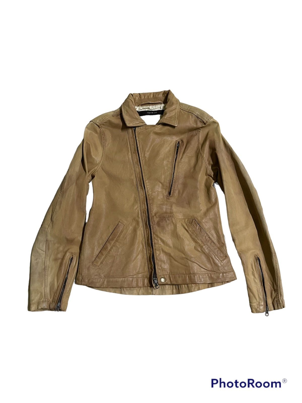Sage De Cret Sage de Cret Sheep Leather Jacket Size M / US 6-8 / IT 42-44 - 18 Thumbnail
