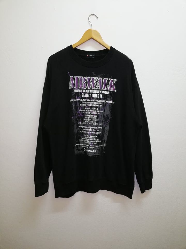 Hysteric Glamour Rare Airwark Skateboard Sweatshirt CrewNeck Jumper Size US XXL / EU 58 / 5 - 1 Thumbnail