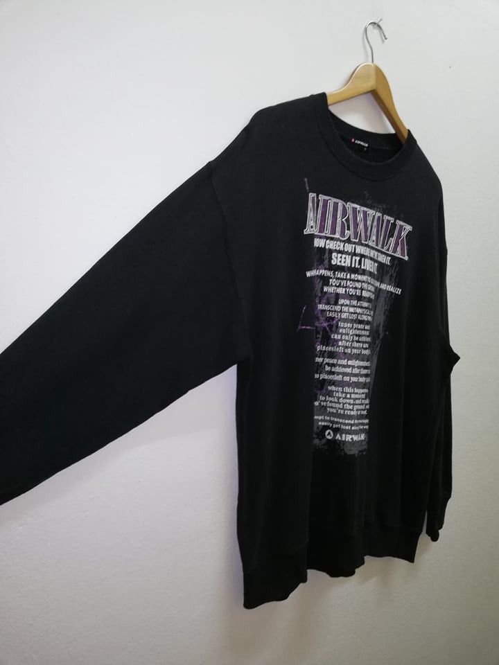 Hysteric Glamour Rare Airwark Skateboard Sweatshirt CrewNeck Jumper Size US XXL / EU 58 / 5 - 3 Thumbnail