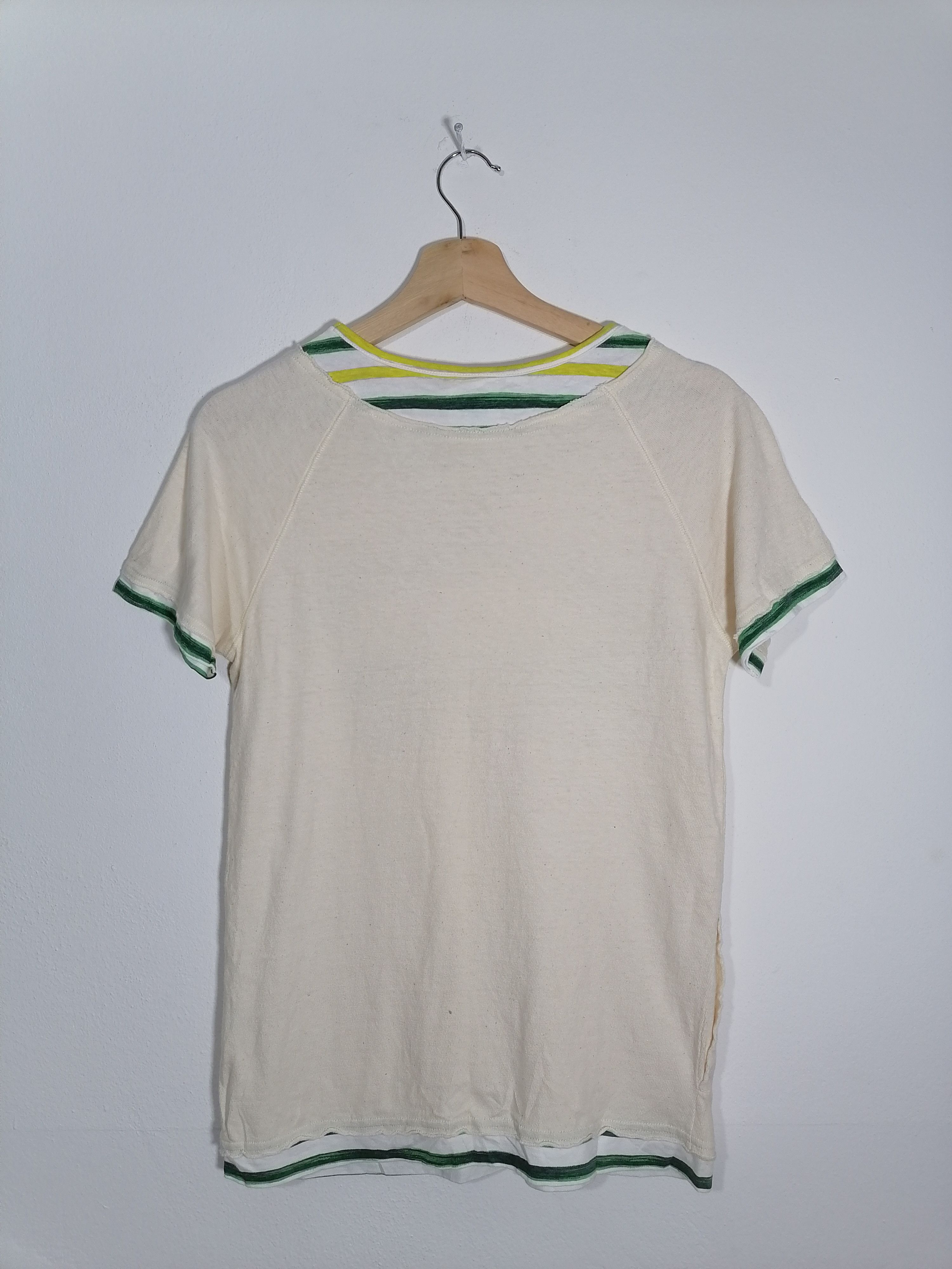 Japanese Brand Blue Lake Market Santa Monica Pier W/ Side Pockets Tee Size US M / EU 48-50 / 2 - 2 Thumbnail