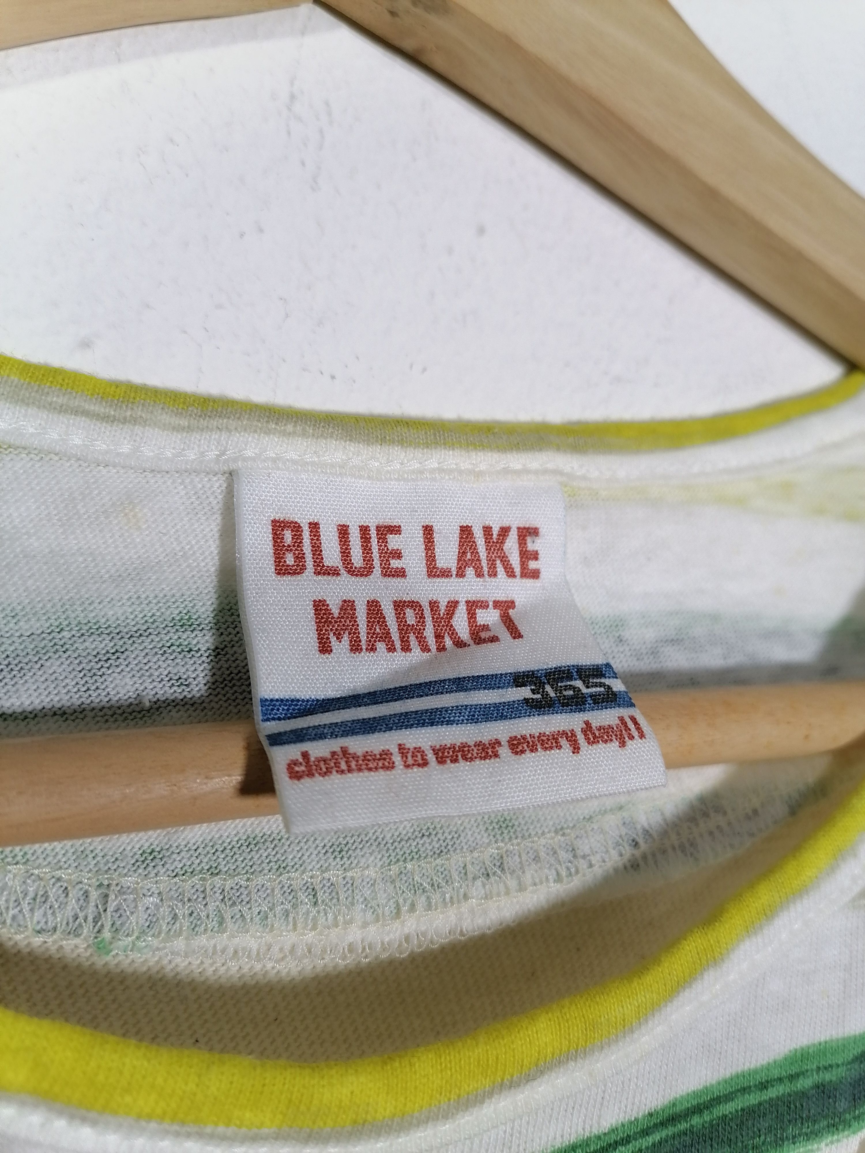 Japanese Brand Blue Lake Market Santa Monica Pier W/ Side Pockets Tee Size US M / EU 48-50 / 2 - 4 Thumbnail