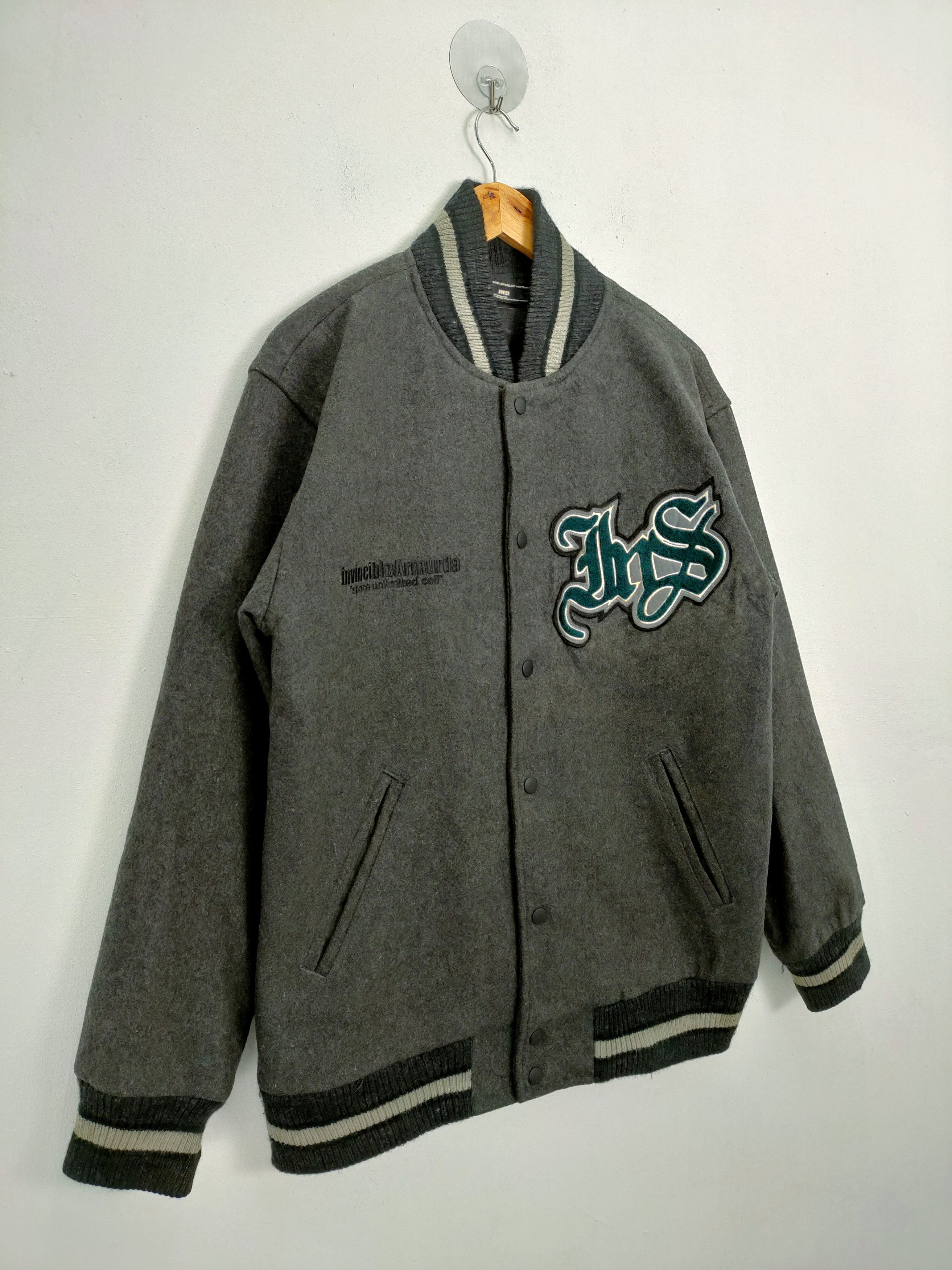 Japanese Brand MIXI WOOL VARSITY JACKET Size US L / EU 52-54 / 3 - 2 Thumbnail