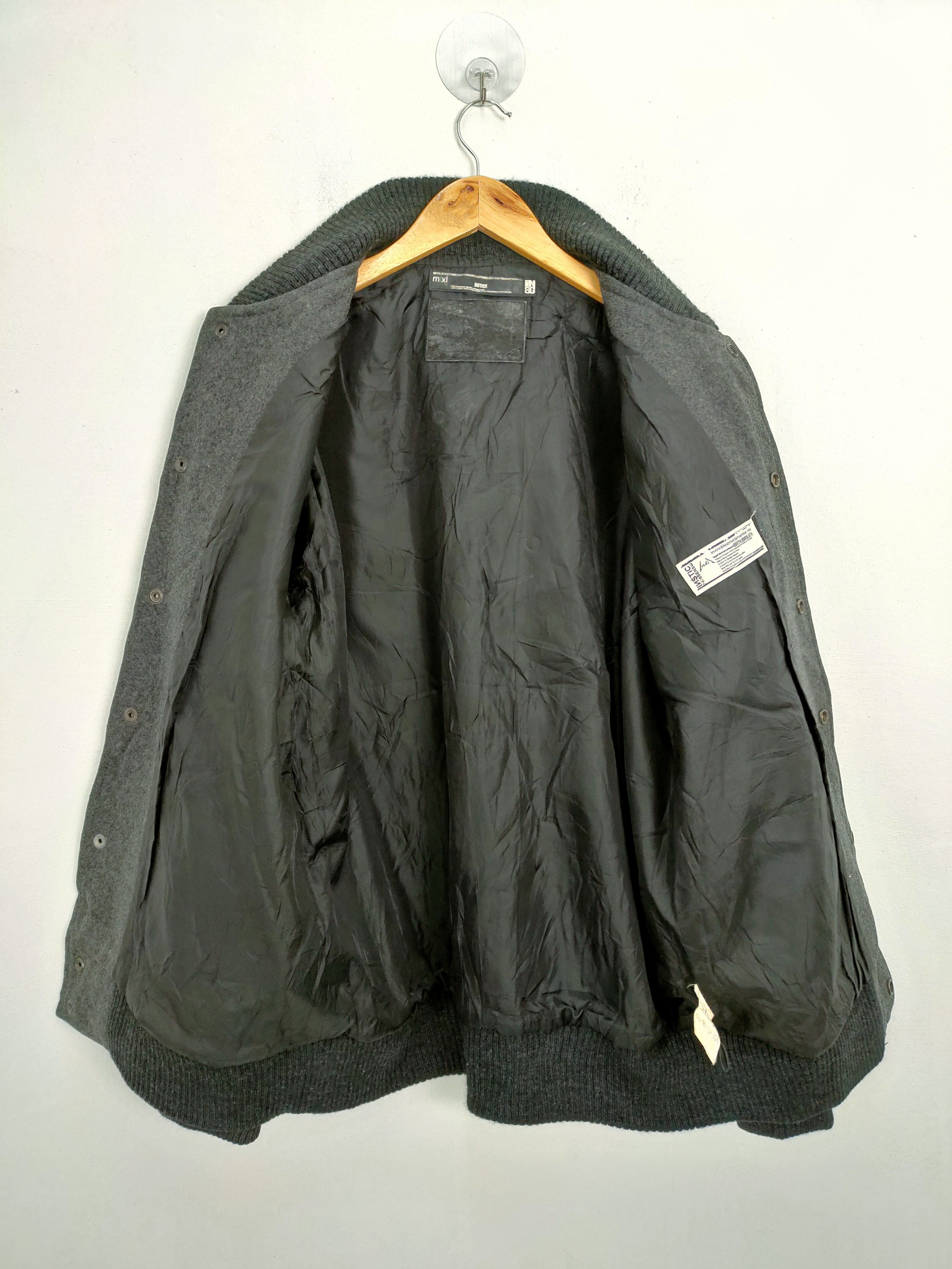 Japanese Brand MIXI WOOL VARSITY JACKET Size US L / EU 52-54 / 3 - 11 Thumbnail