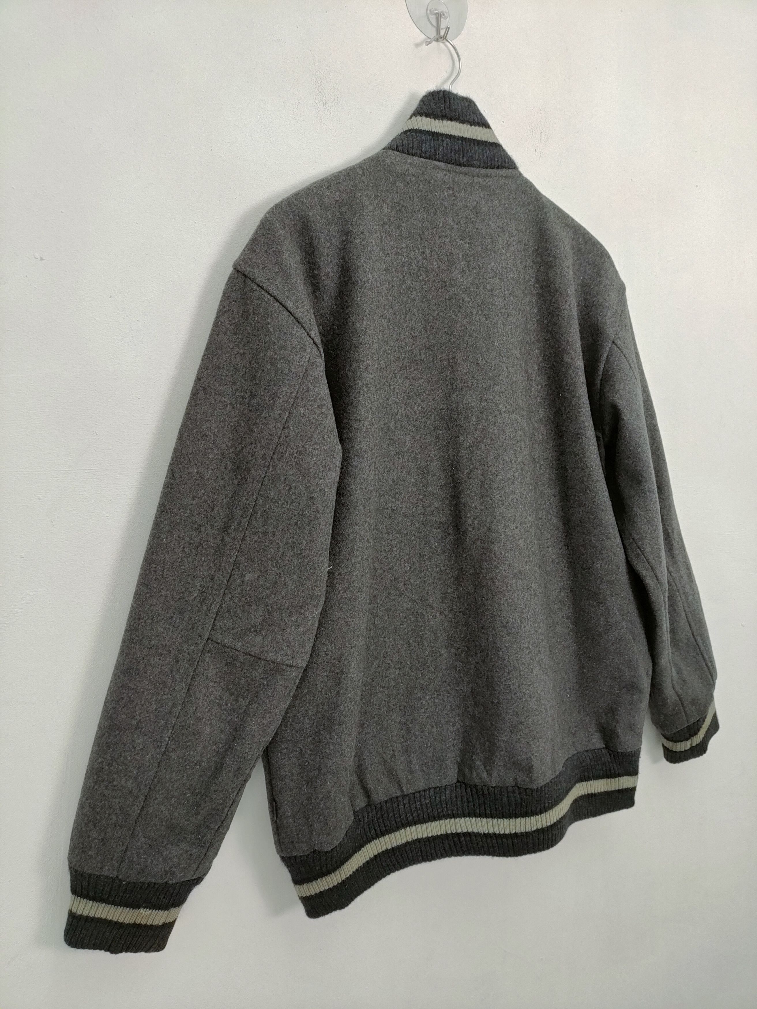 Japanese Brand MIXI WOOL VARSITY JACKET Size US L / EU 52-54 / 3 - 10 Thumbnail