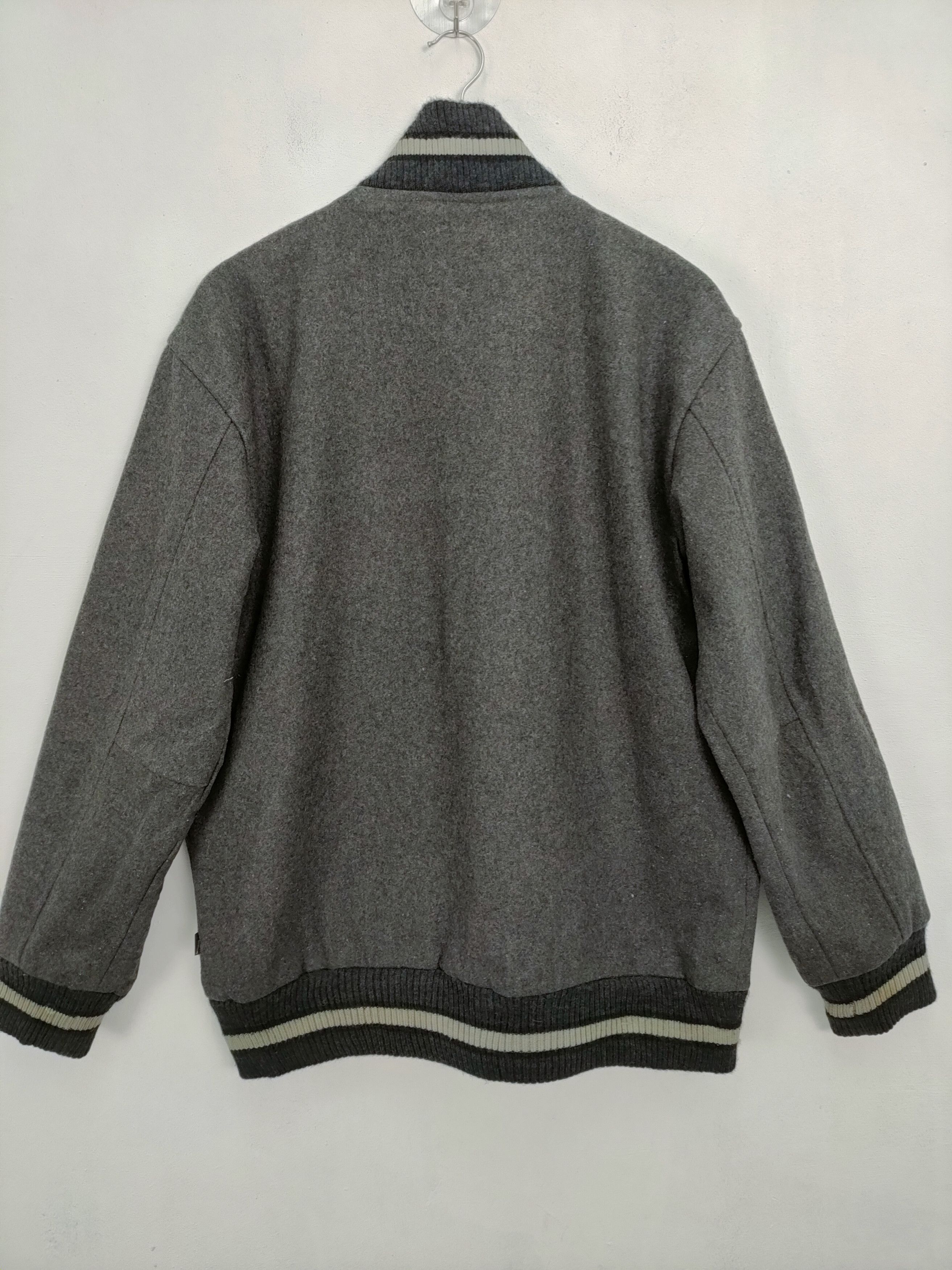 Japanese Brand MIXI WOOL VARSITY JACKET Size US L / EU 52-54 / 3 - 9 Thumbnail