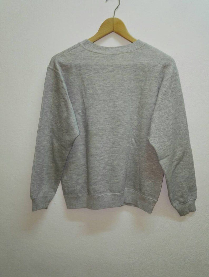 Hanes Rare 90s HANES Satisfactory Crewneck Sportwear(s183) Size US M / EU 48-50 / 2 - 4 Thumbnail