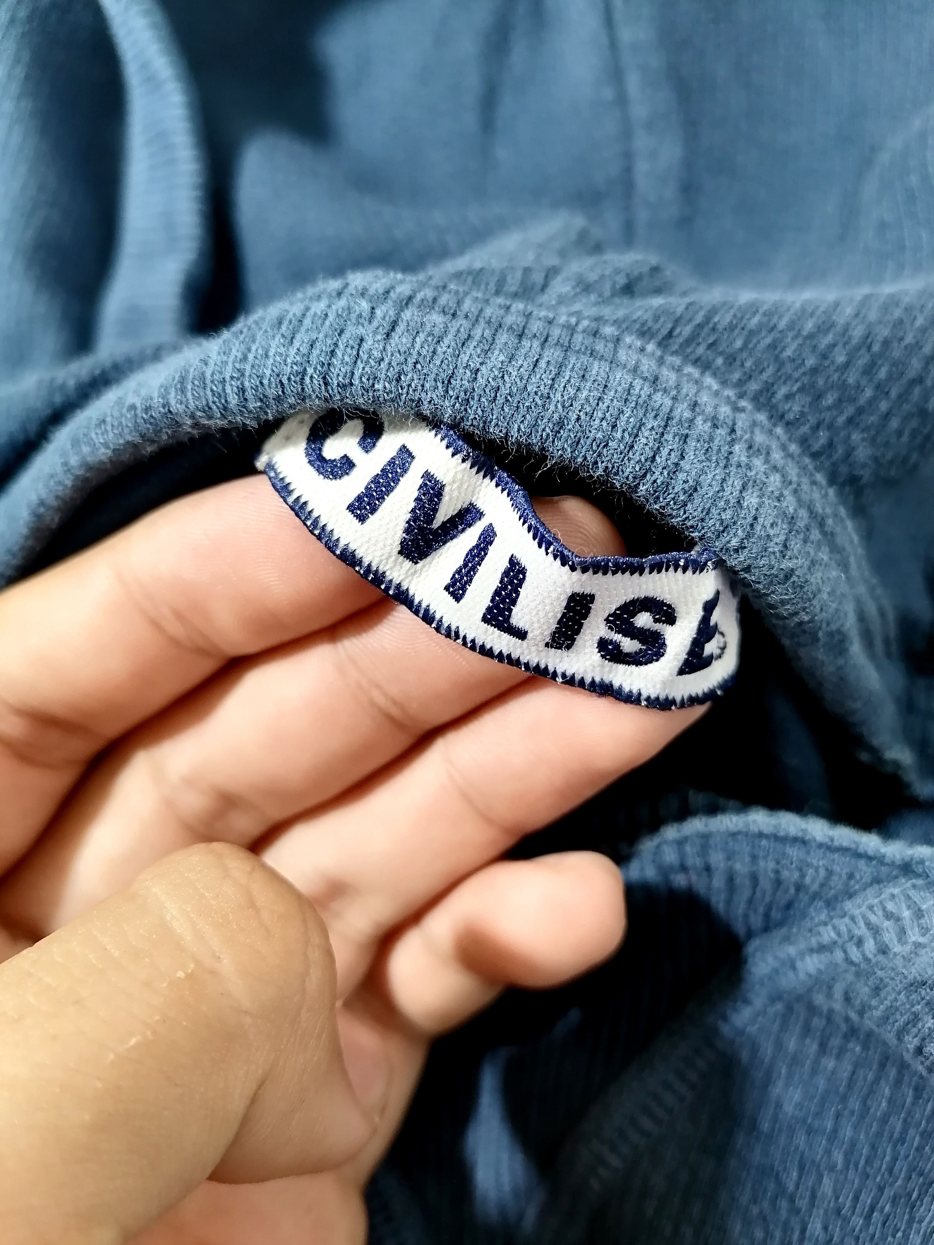 Japanese Brand Civilise Big Logo Hoodie Size US L / EU 52-54 / 3 - 4 Thumbnail