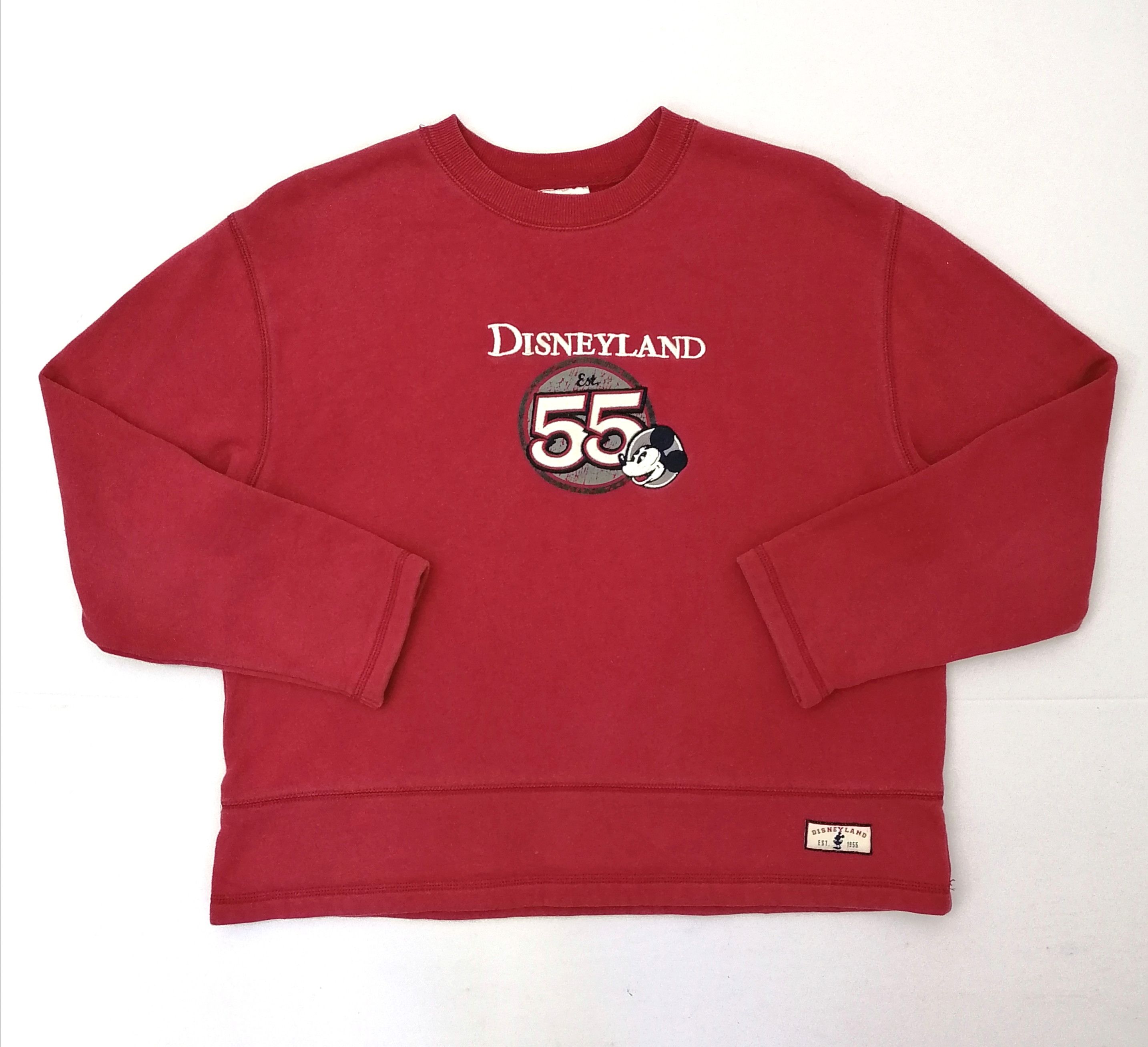 Disney × Mickey Mouse Mickey Mouse Embroidered Disneyland Sweatshirt Size US L / EU 52-54 / 3 - 1 Thumbnail