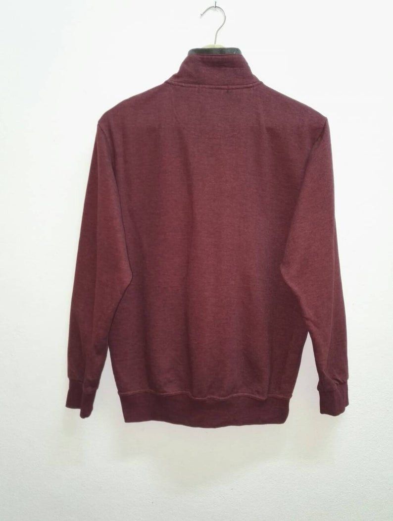 Japanese Brand Rare Rudolph Valentino Sweatshirt Pullover Jumper half zip Size US M / EU 48-50 / 2 - 3 Thumbnail
