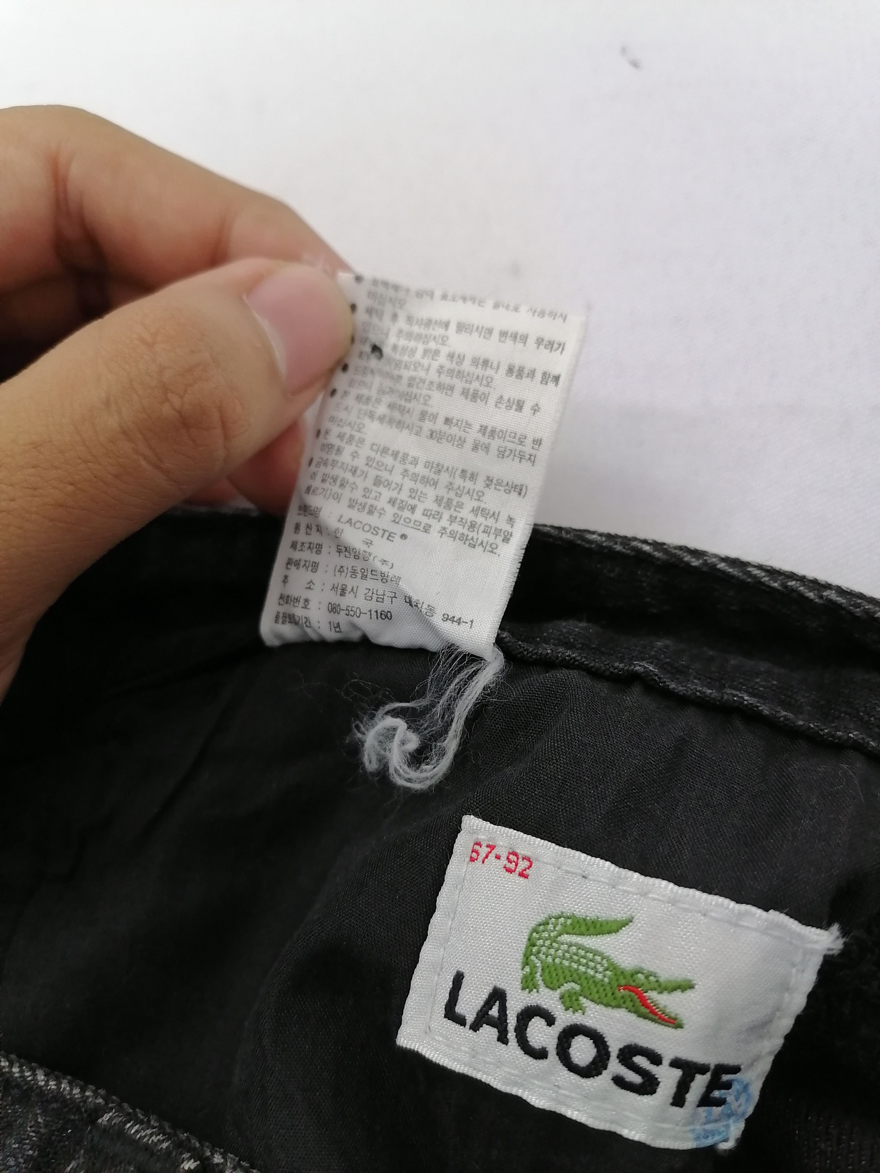Lacoste Lacoste Denim Jeans Size US 31 - 9 Thumbnail