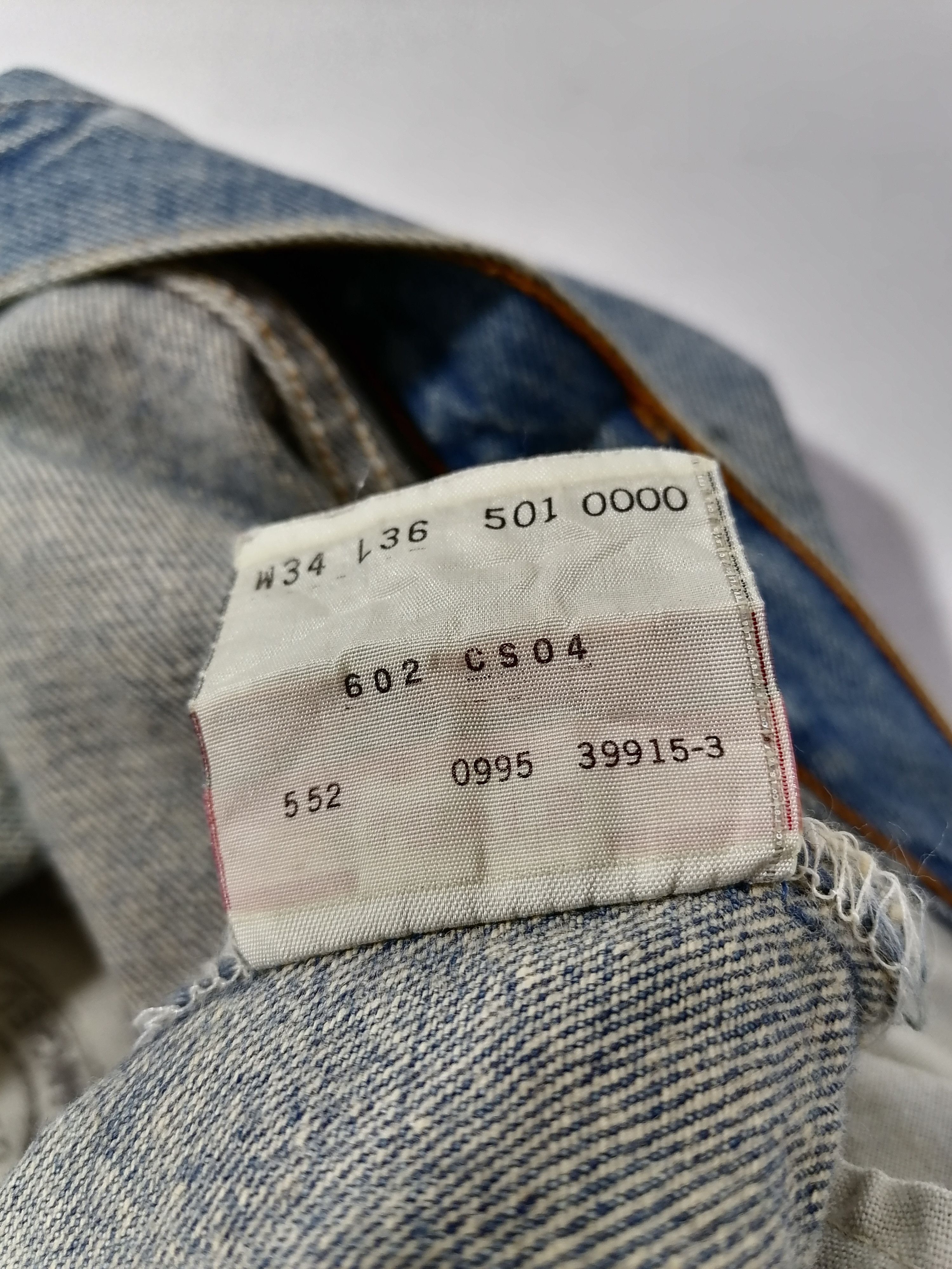 Levi's × Levi's Vintage Clothing Levi's Strauss Fly Button Denim Jeans Size US 33 - 6 Thumbnail