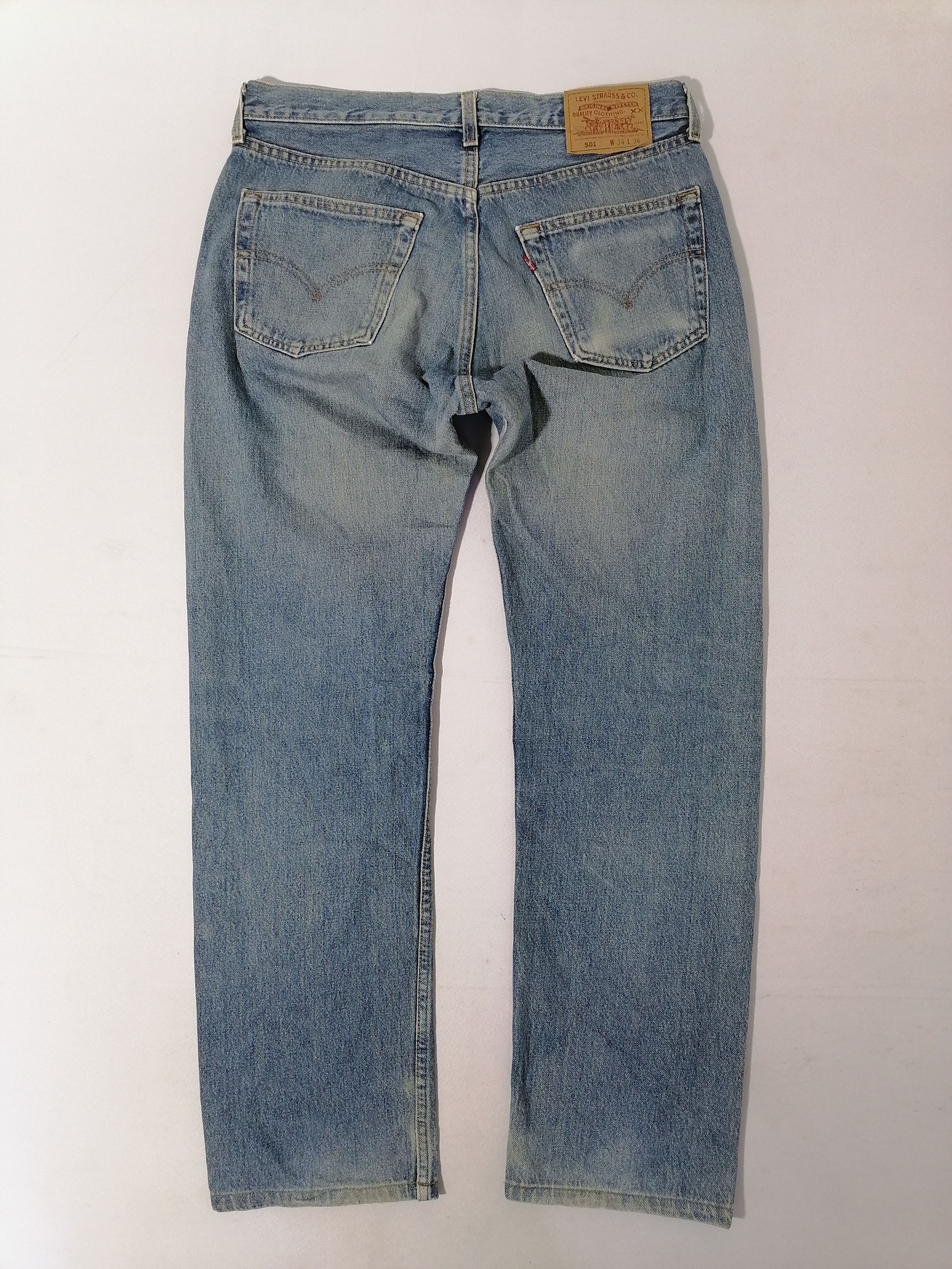 Levi's × Levi's Vintage Clothing Levi's Strauss Fly Button Denim Jeans Size US 33 - 2 Thumbnail
