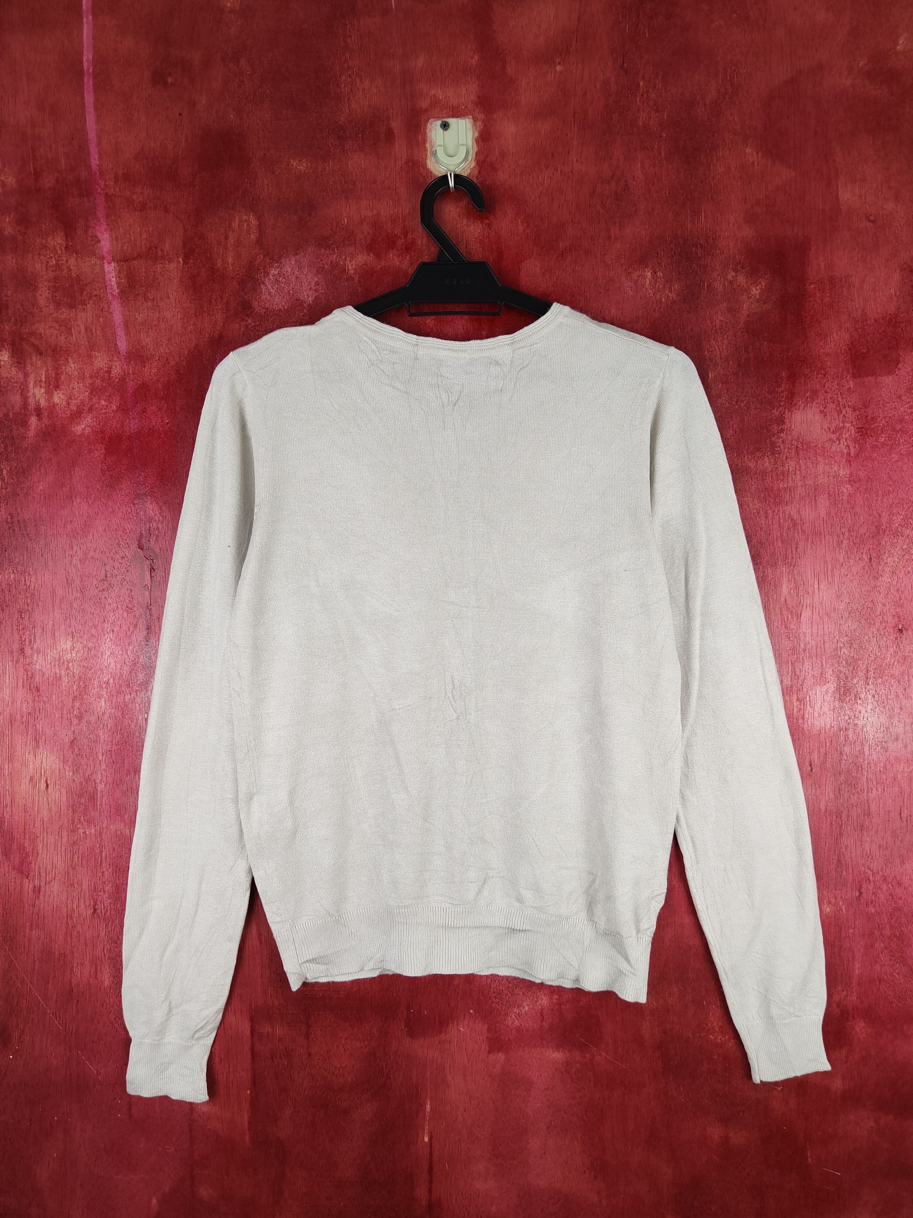Japanese Brand Glacier Silver Cardigan vintage thin knitwear sweater #S850 Size M / US 6-8 / IT 42-44 - 7 Thumbnail