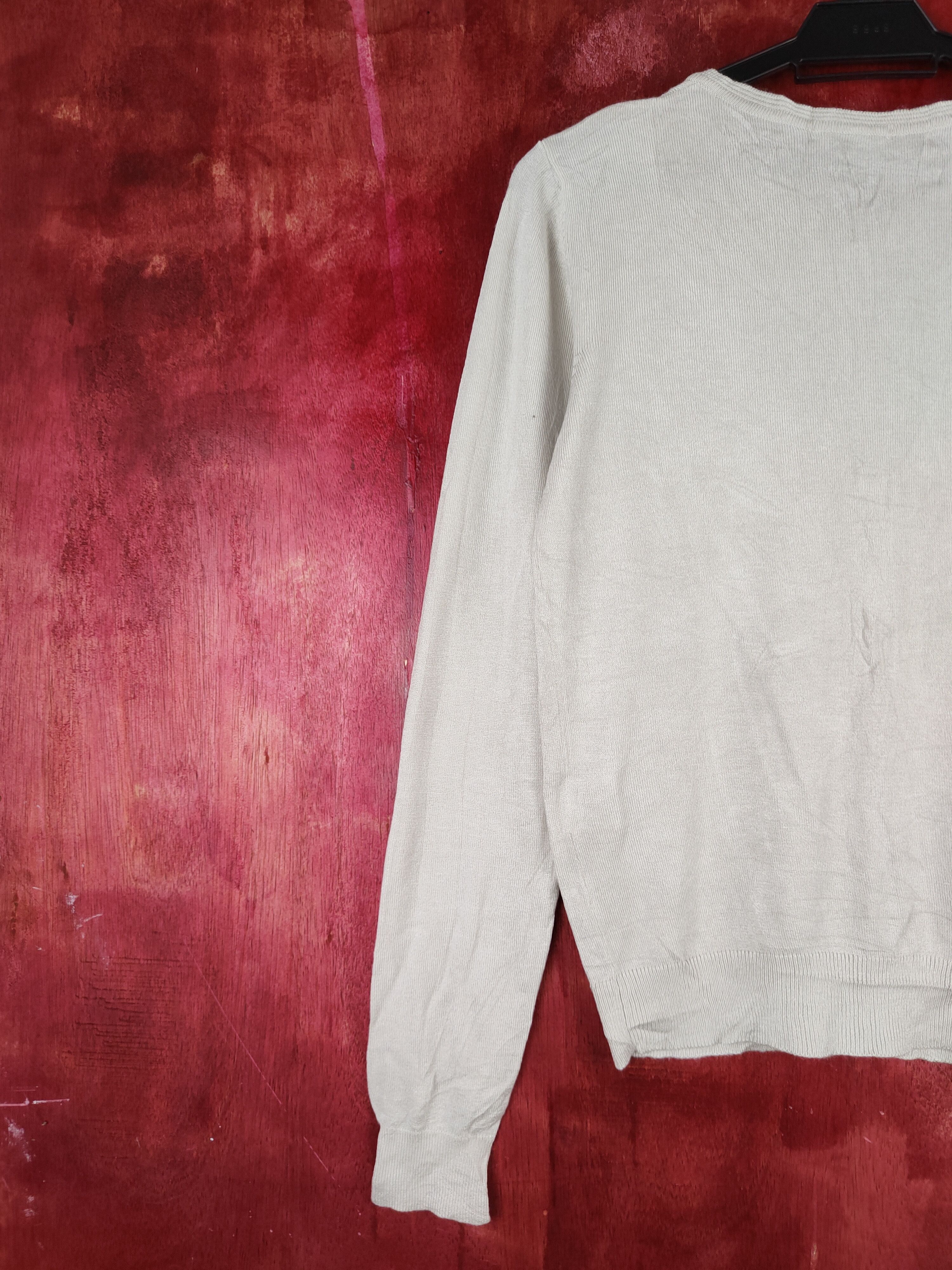 Japanese Brand Glacier Silver Cardigan vintage thin knitwear sweater #S850 Size M / US 6-8 / IT 42-44 - 8 Thumbnail
