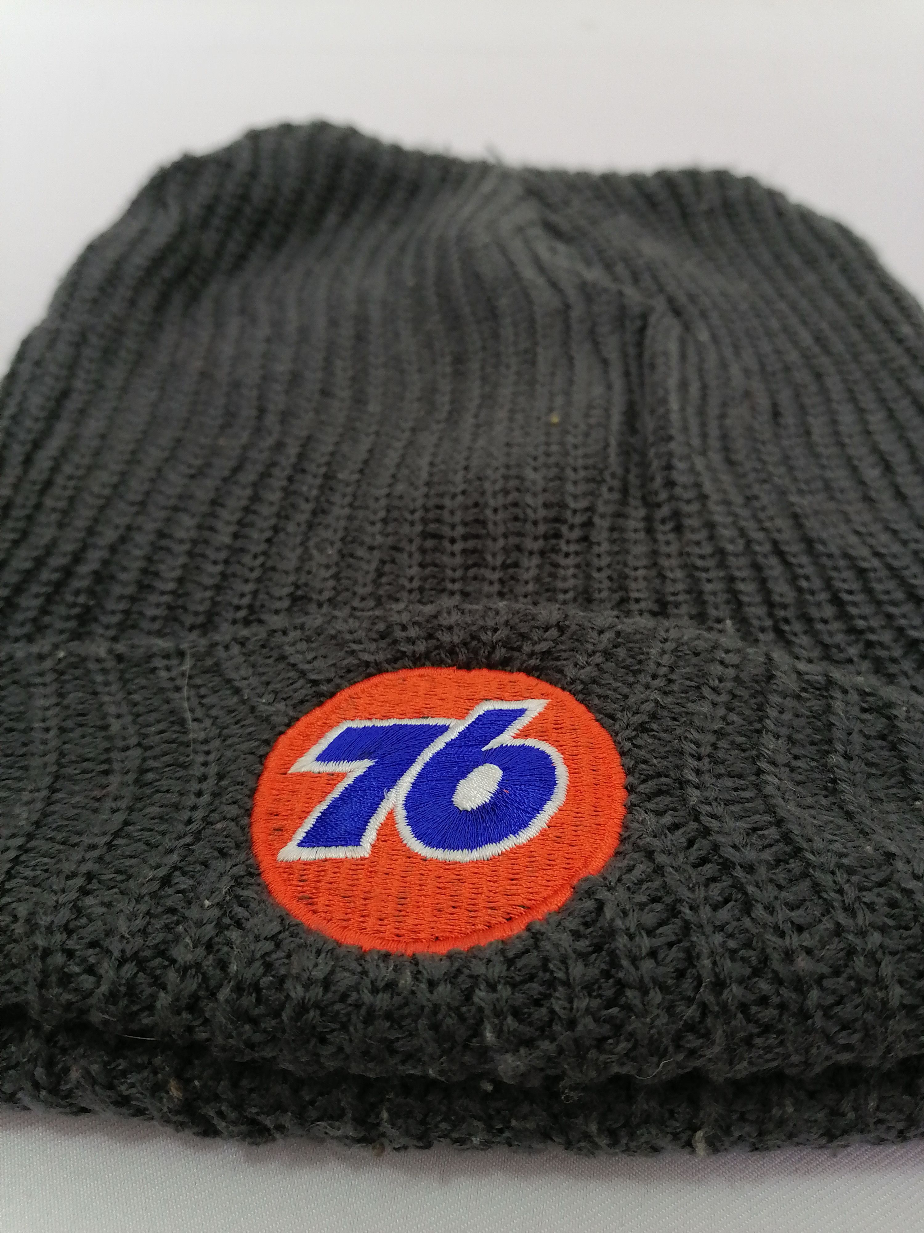 Vintage Lubricants 76 Embroidered Beanie Hat Size ONE SIZE - 2 Thumbnail
