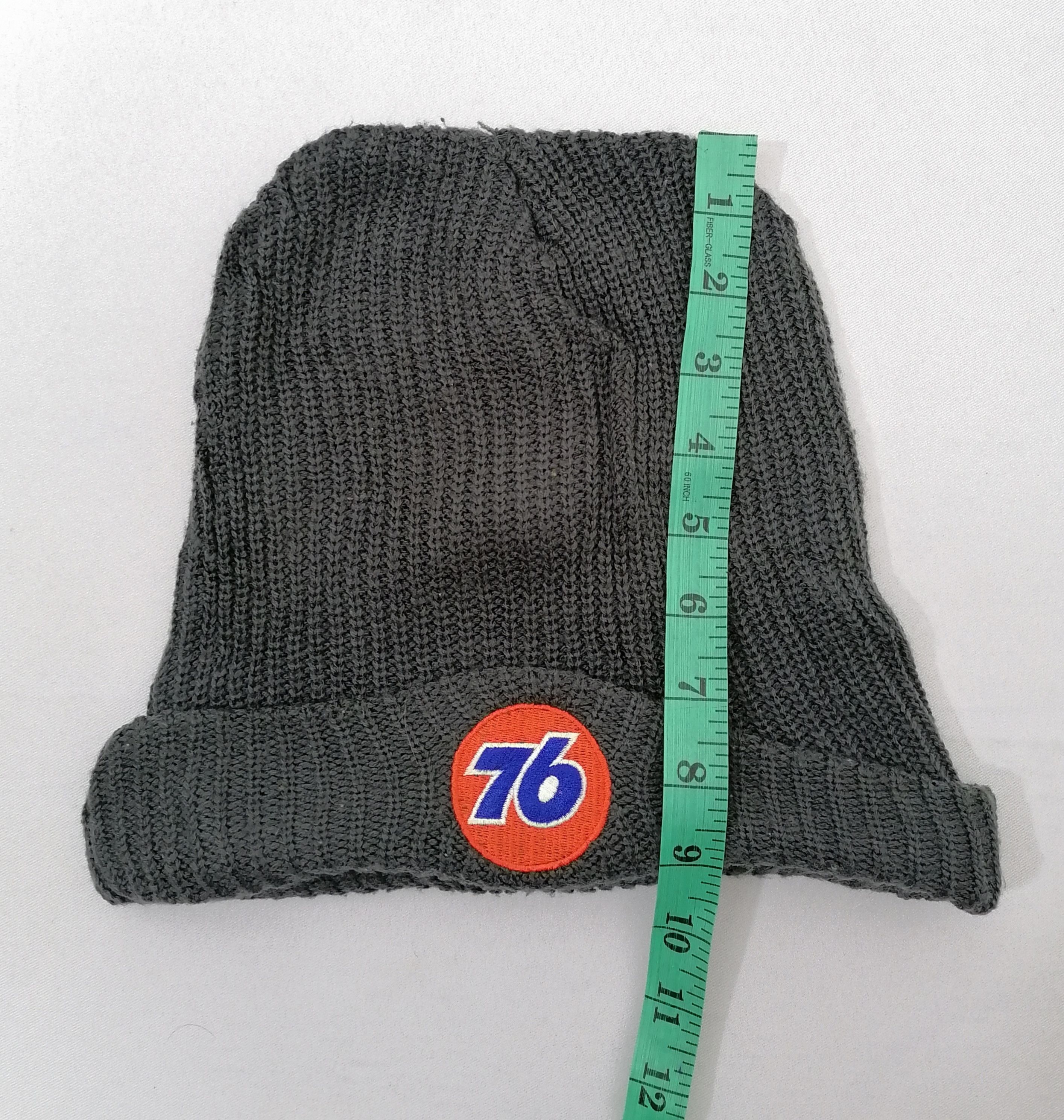 Vintage Lubricants 76 Embroidered Beanie Hat Size ONE SIZE - 4 Thumbnail