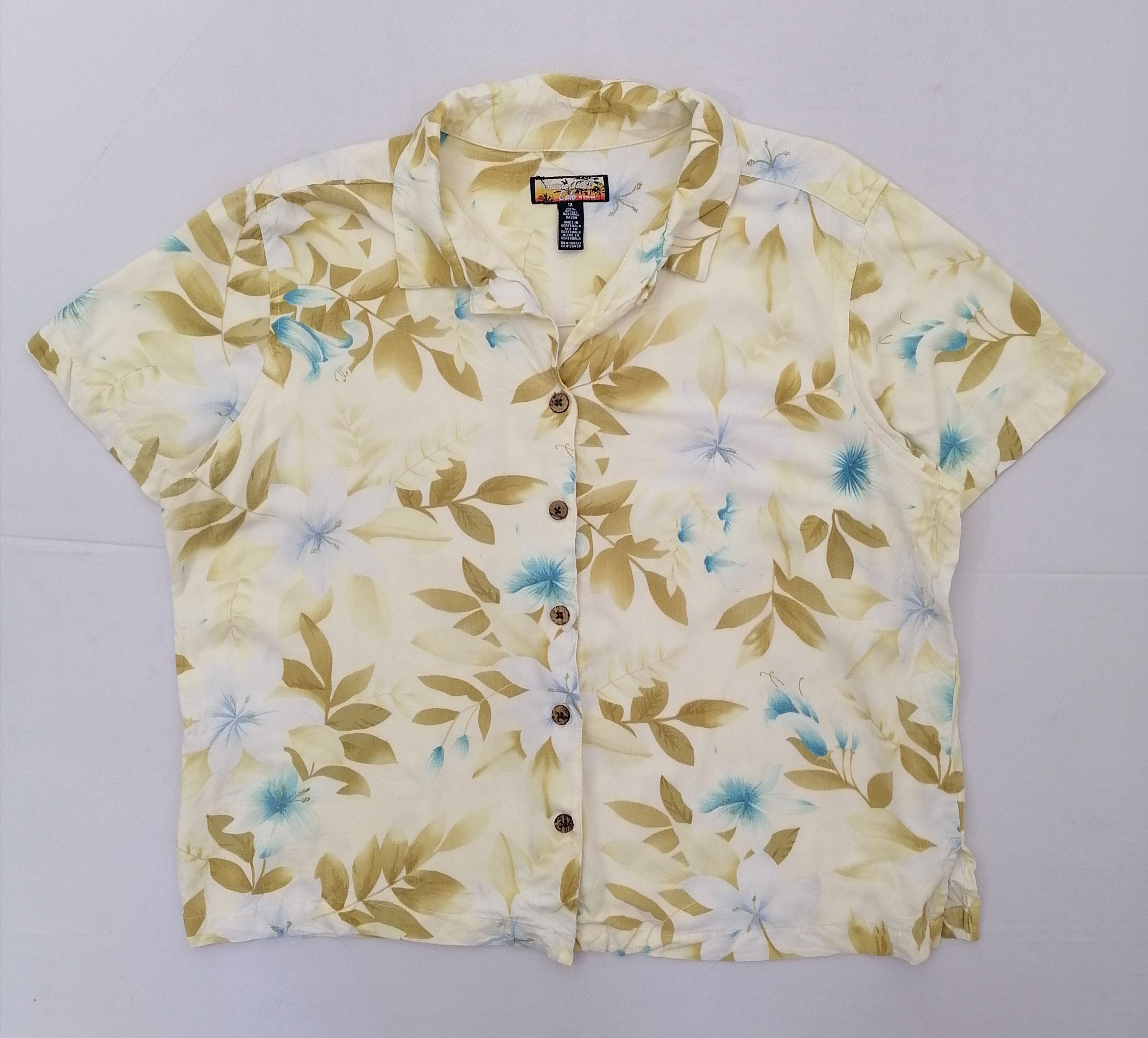 Havana Jacks Cafe Havana Jack's Cafe Flower Shirt Size US L / EU 52-54 / 3 - 1 Thumbnail