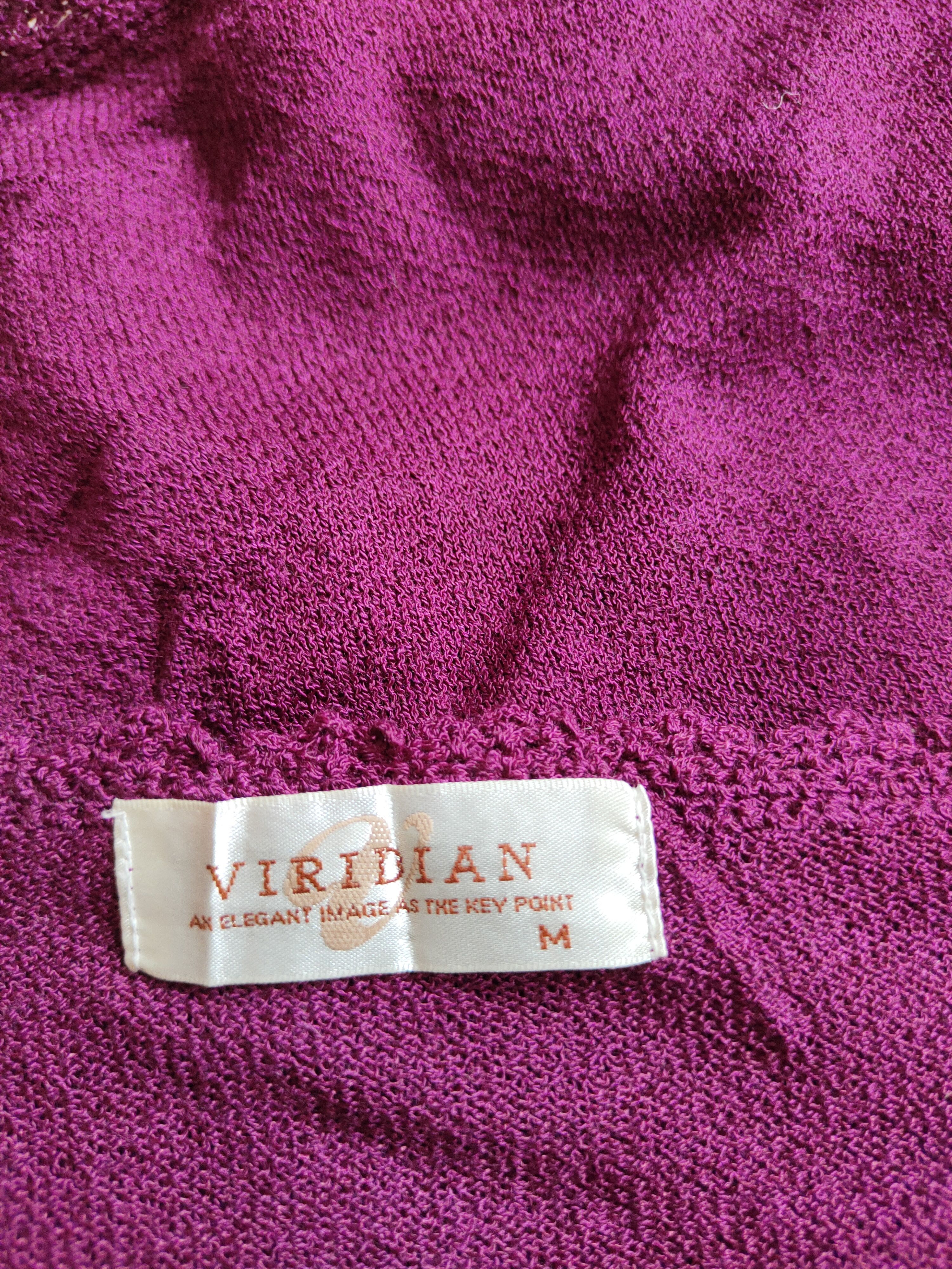 Japanese Brand × Vintage Viridian Dark Purple Cardigan vintage #S849 Size M / US 6-8 / IT 42-44 - 11 Thumbnail