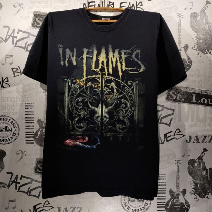 Band Tees In Flames 