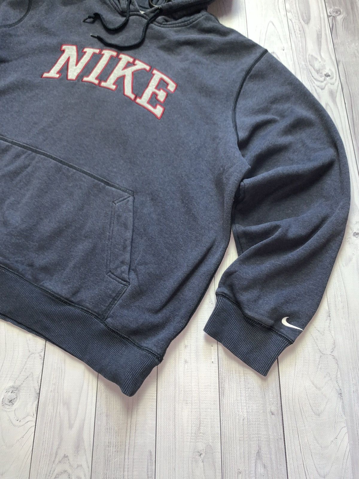 Nike × Vintage Vintage Hoodie Nike big logo size XXL Size US XXL / EU 58 / 5 - 2 Thumbnail