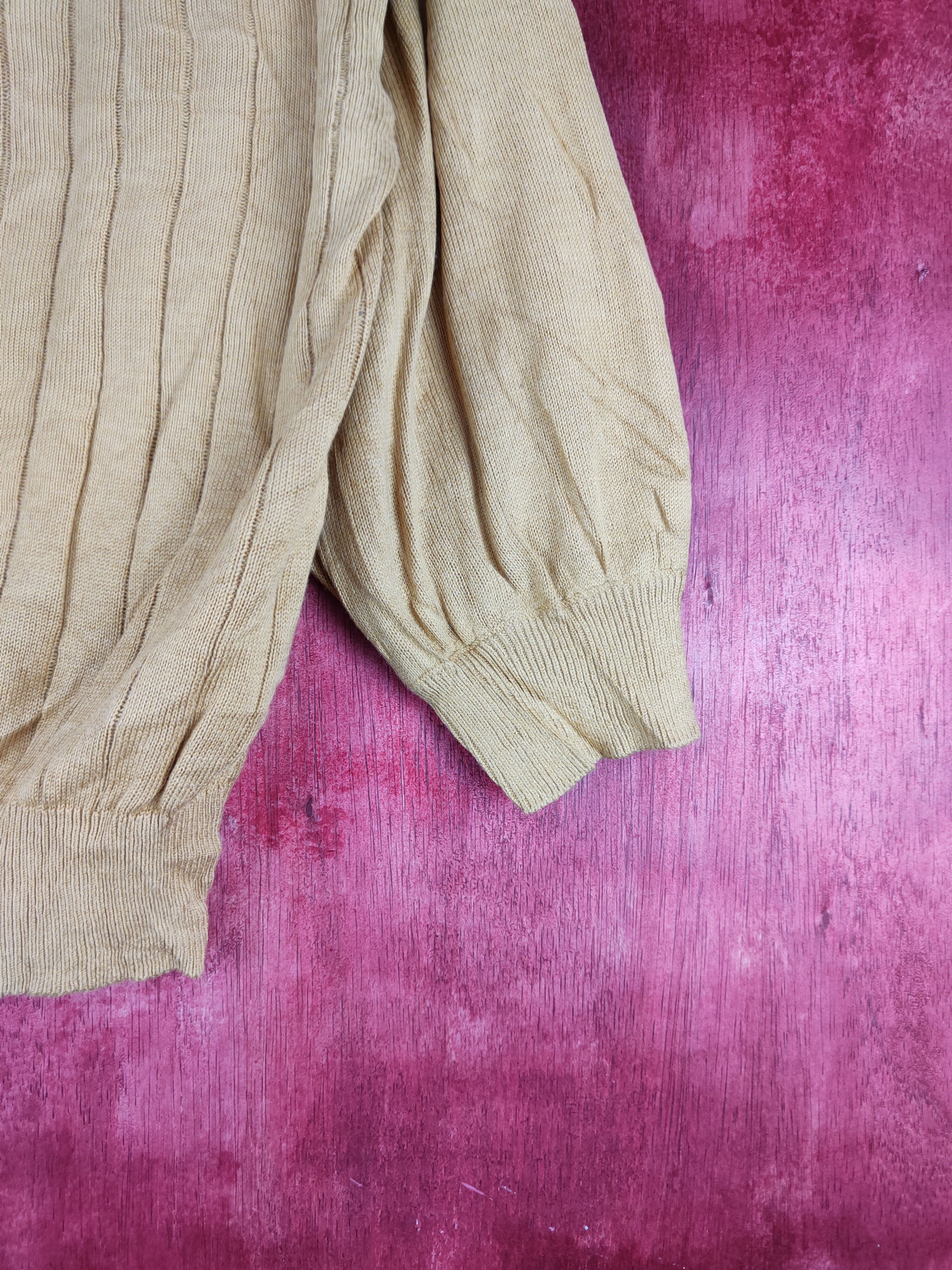 Japanese Brand Earth Music & Ecology Mustard Crop Tops Cardigan #S847 Size M / US 6-8 / IT 42-44 - 6 Thumbnail