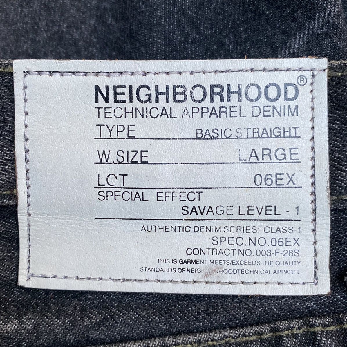 Neighborhood Neighborhood Jeans 06EX Savage Denim Size US 34 / EU 50 - 9 Thumbnail