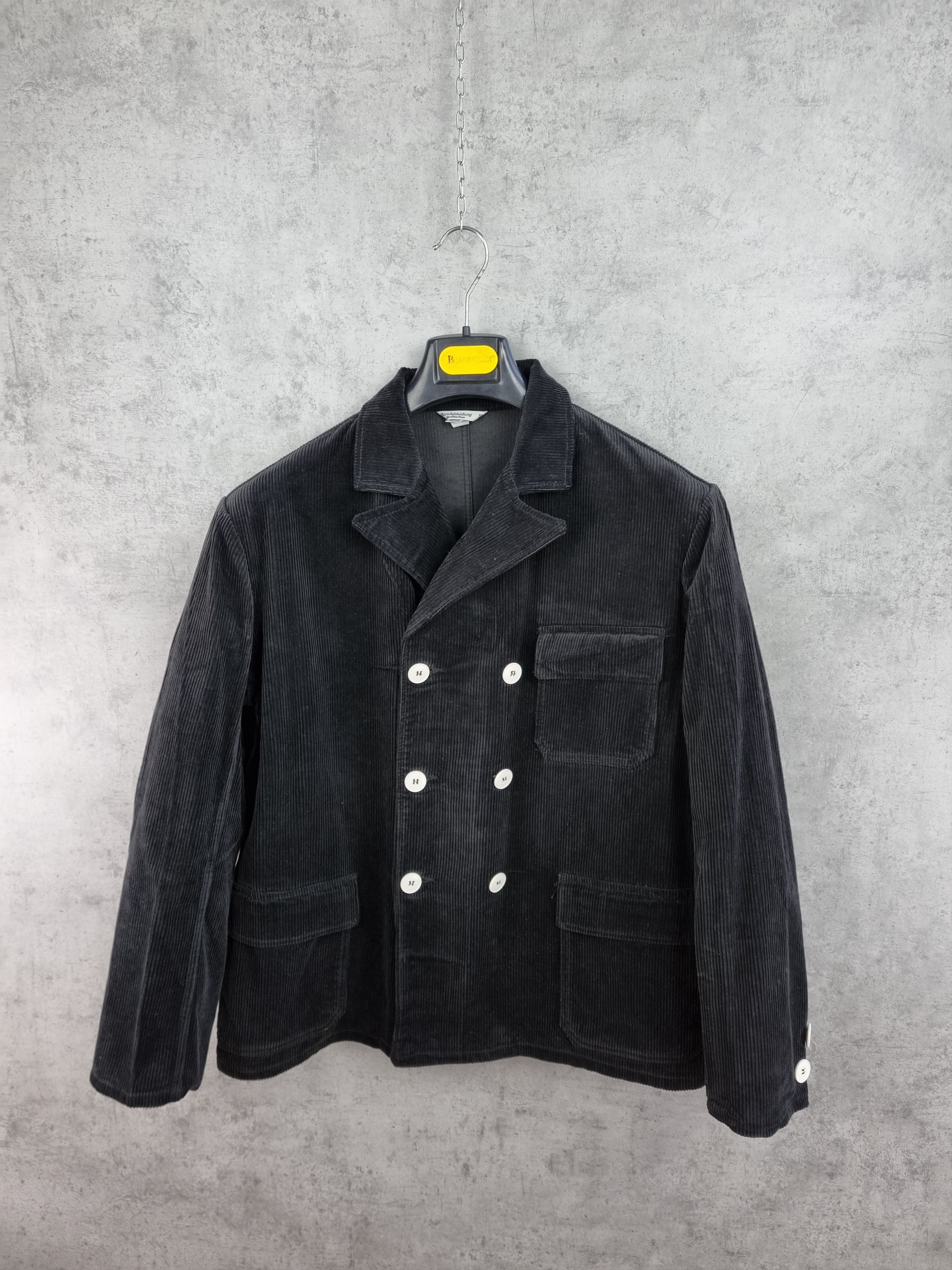Le Laboureur × Vetra 90s Corduroy Double Breasted Light Blazer Size US L / EU 52-54 / 3 - 5 Thumbnail