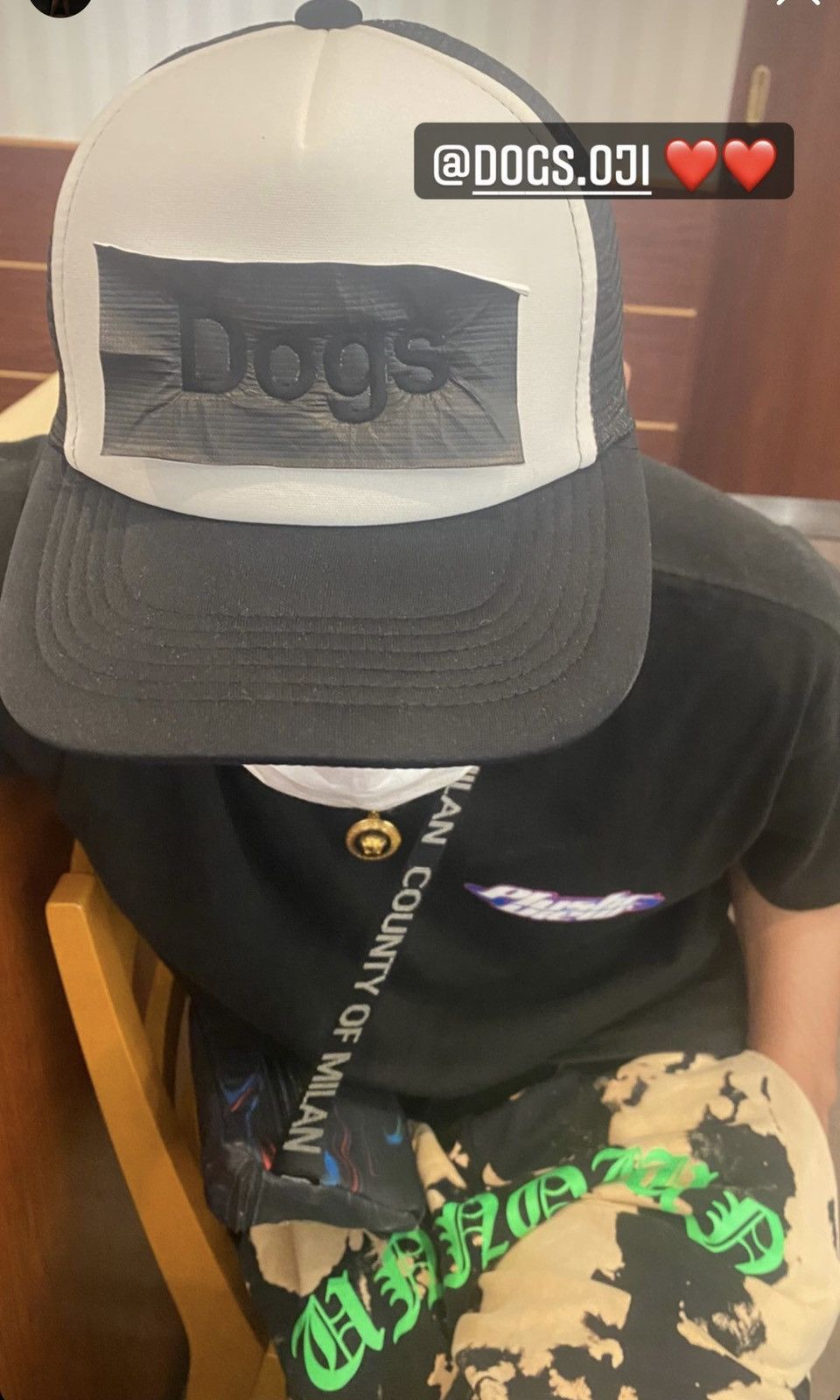 Japanese Brand Dogs Trucker Hat Size ONE SIZE - 4 Thumbnail