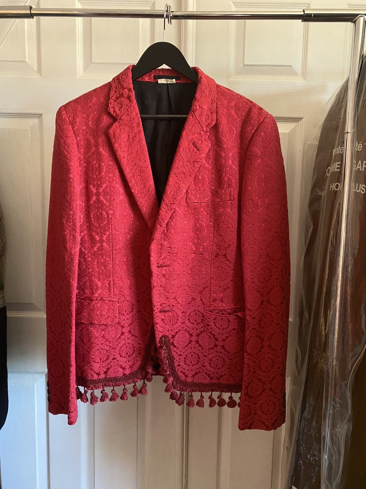 Comme des Garcons Homme Plus RARE KANYE FW13 TASSEL BLAZER Size US S / EU 44-46 / 1 - 2 Thumbnail