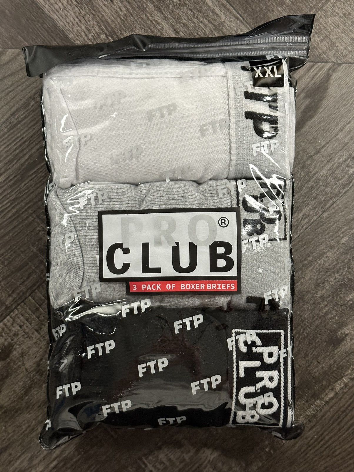 Fuck The Population FTP PRO CLUB 3 Pack Boxer Briefs - XXL